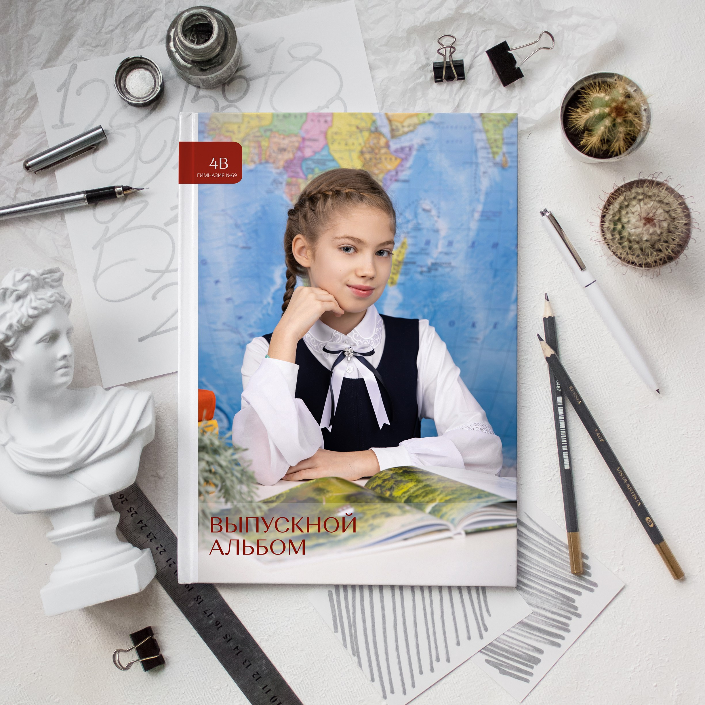 Выпускные альбомы для начальной школы. Выпускные альбомы Евгении Виноградовой г. Липецк