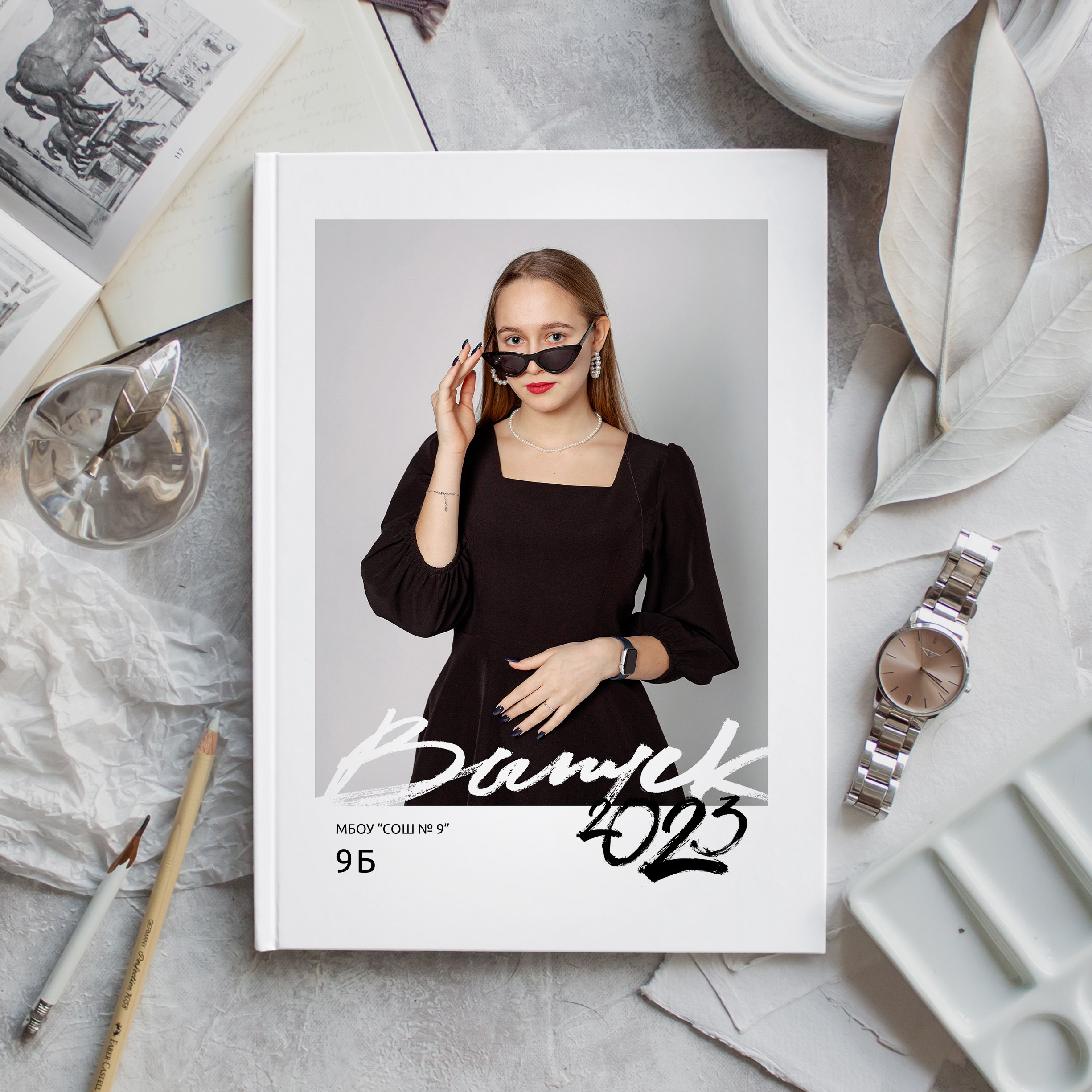 Альбом общей вёрстки «ПЕРВЫЙ». Фотокомпания «Алые паруса» выпускные альбомы Москва и МО