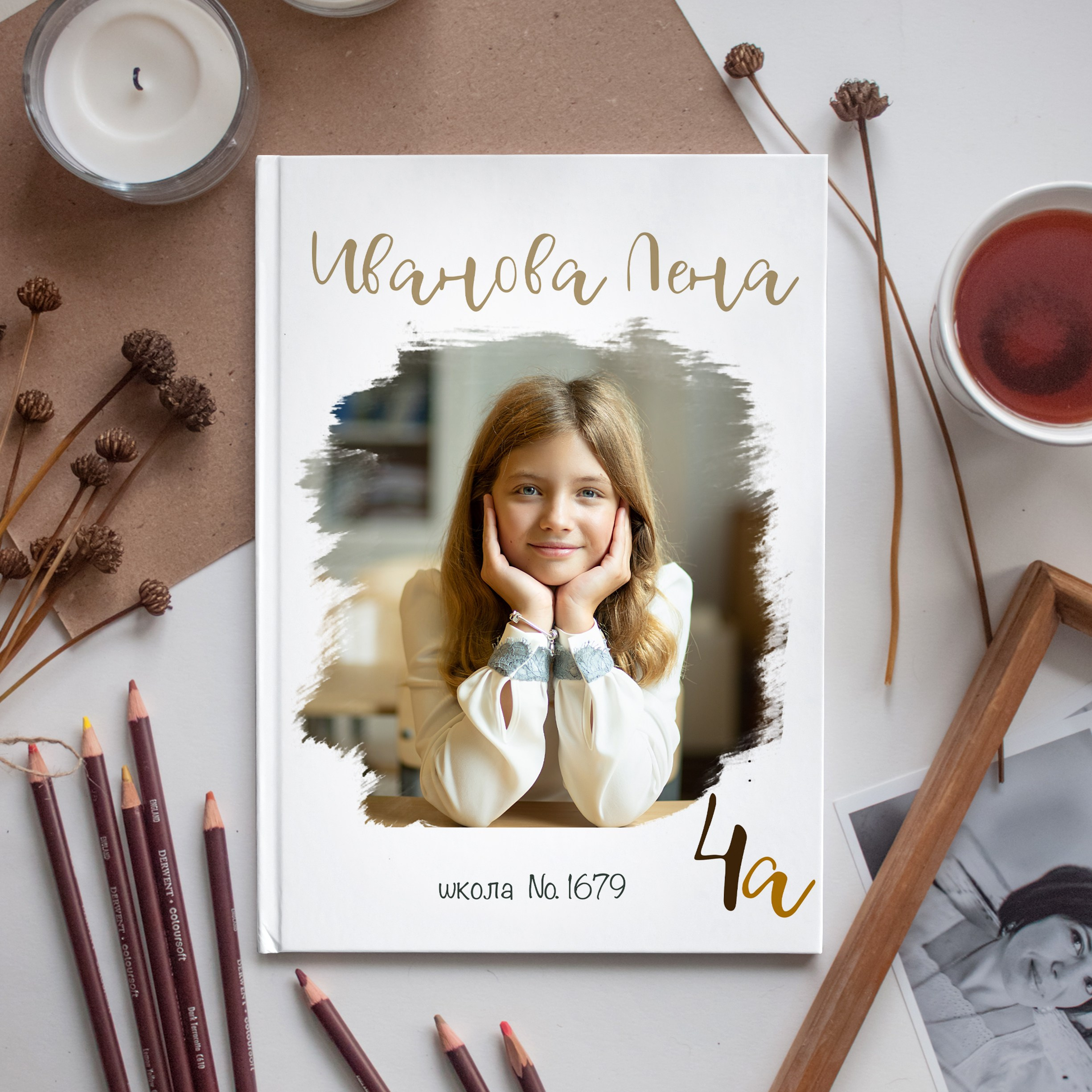 Выпускные альбомы для начальной школы — 4 класс, фотокниги 20×30. Выпускные альбомы для школ и детских садов — фотокниги и виньетки