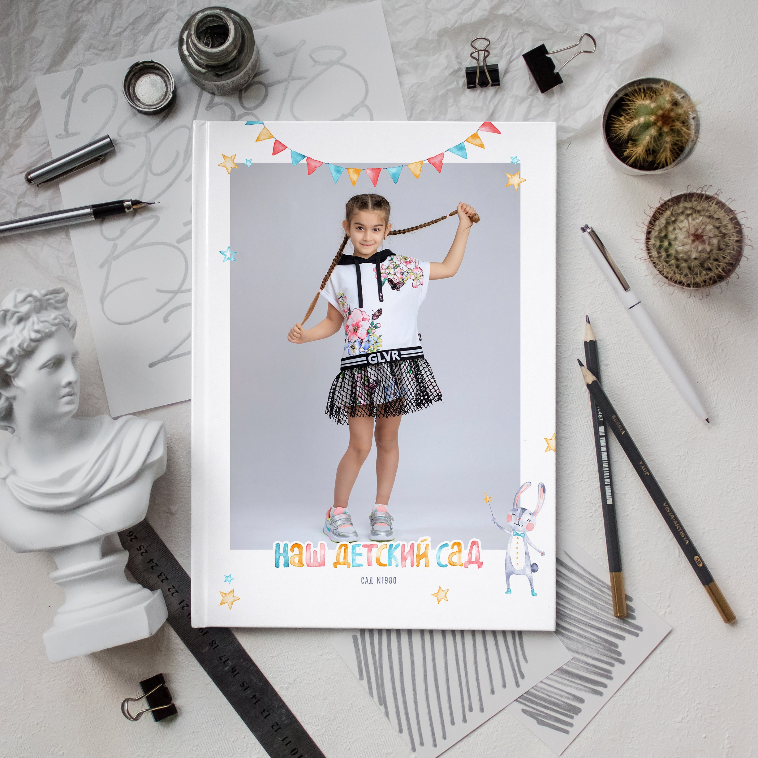 Выпускные альбомы для детского сада — фотокнига с виньеткой и групповыми фото. Выпускные альбомы для школ и детских садов — фотокниги и виньетки