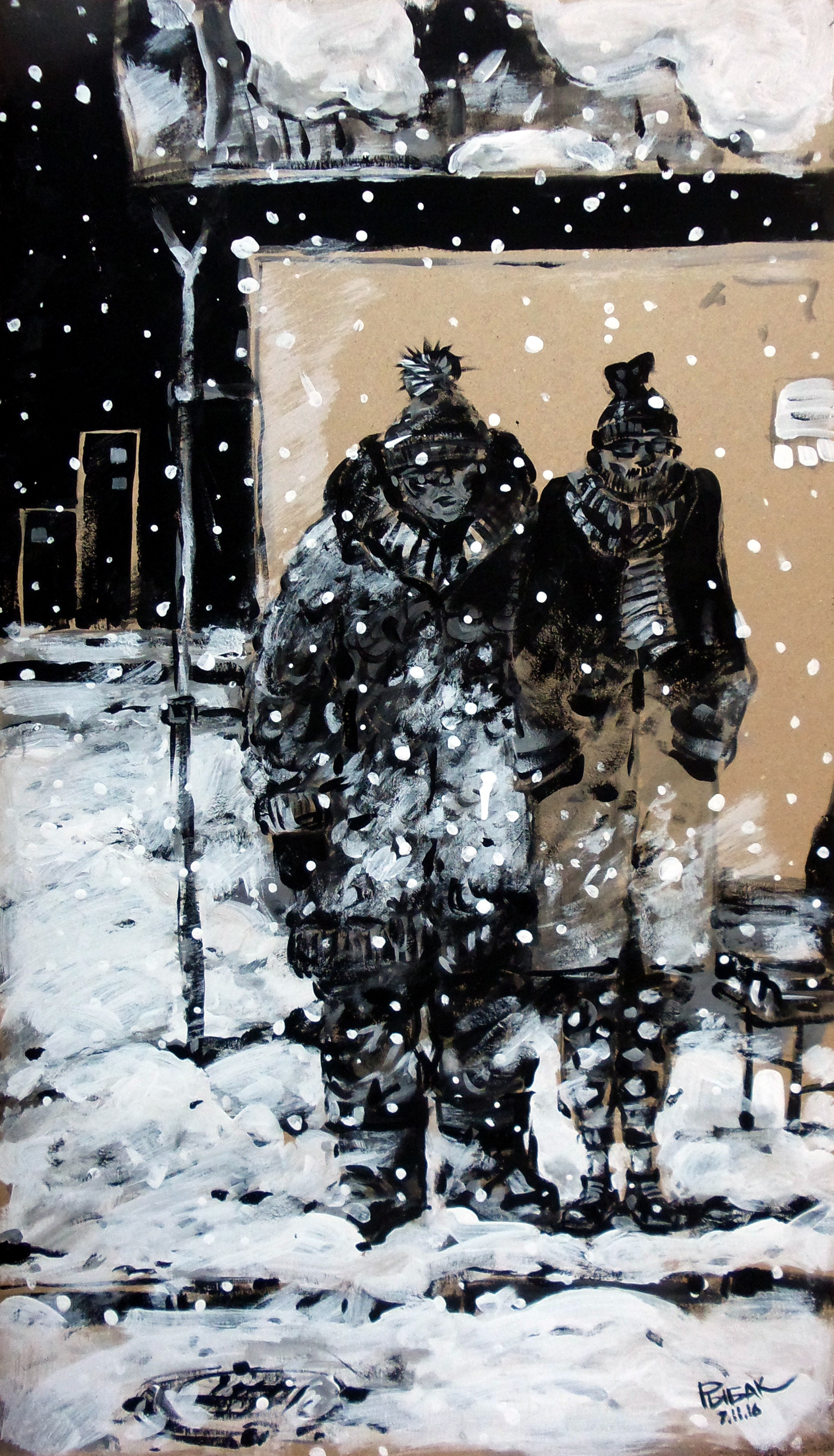 Графика 2016. Художник Рыбак Николай