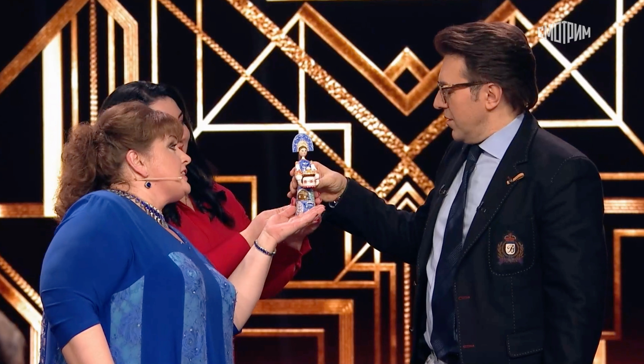 Ордынская роспись в программе «Привет, Андрей!». Сувениры и подарки с Ордынской росписью | Новосибирск