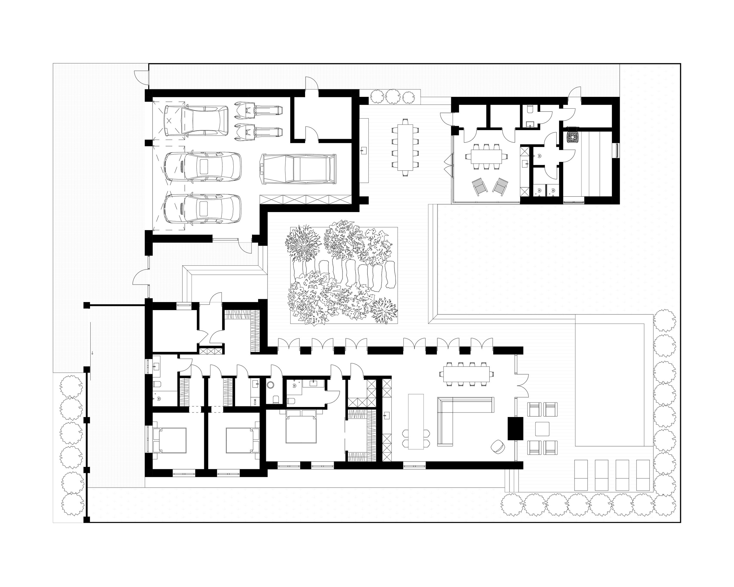 Загородная резиденция «Палитра». Rezells Architects — студия дизайна жилых и коммерческих интерьеров