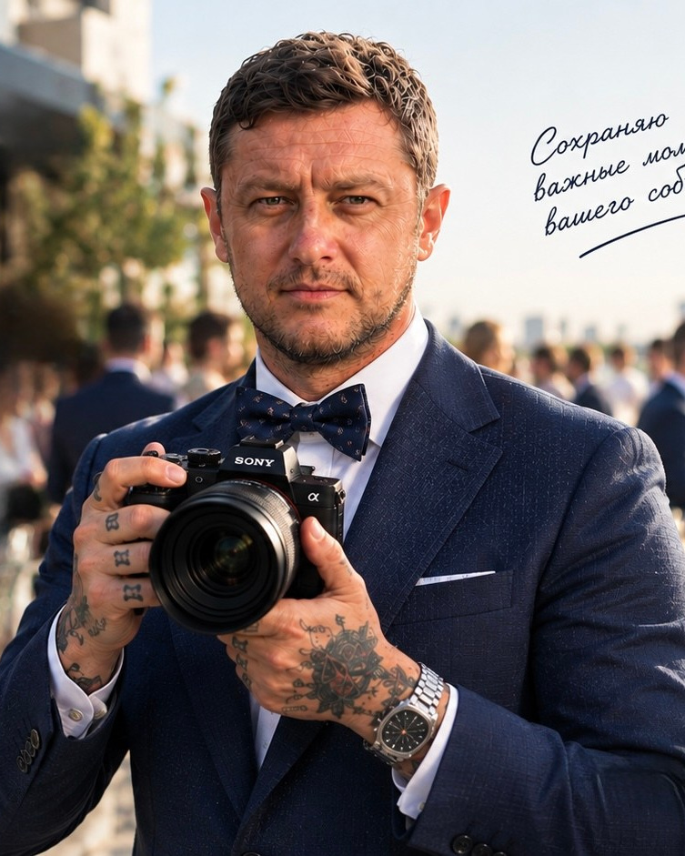 Семейный, портретный и event-фотограф в Москве Роман