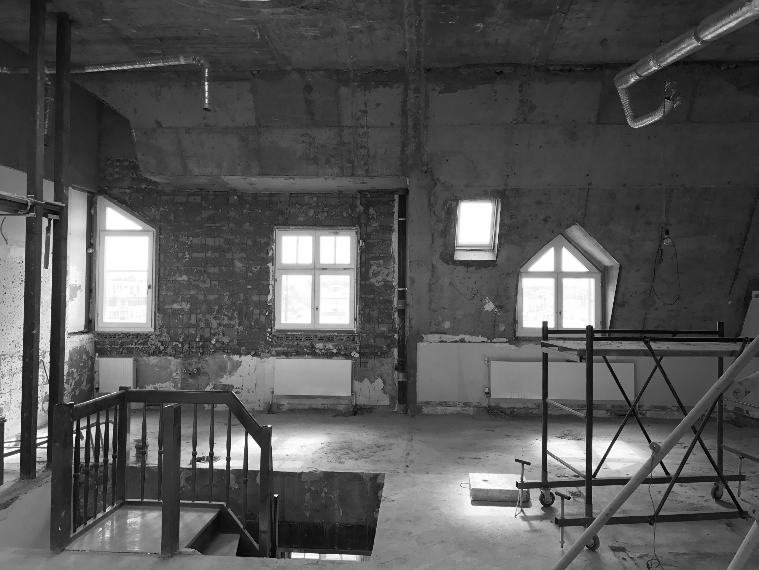 Процесс стройки | Квартира на Ефремова. Artforma