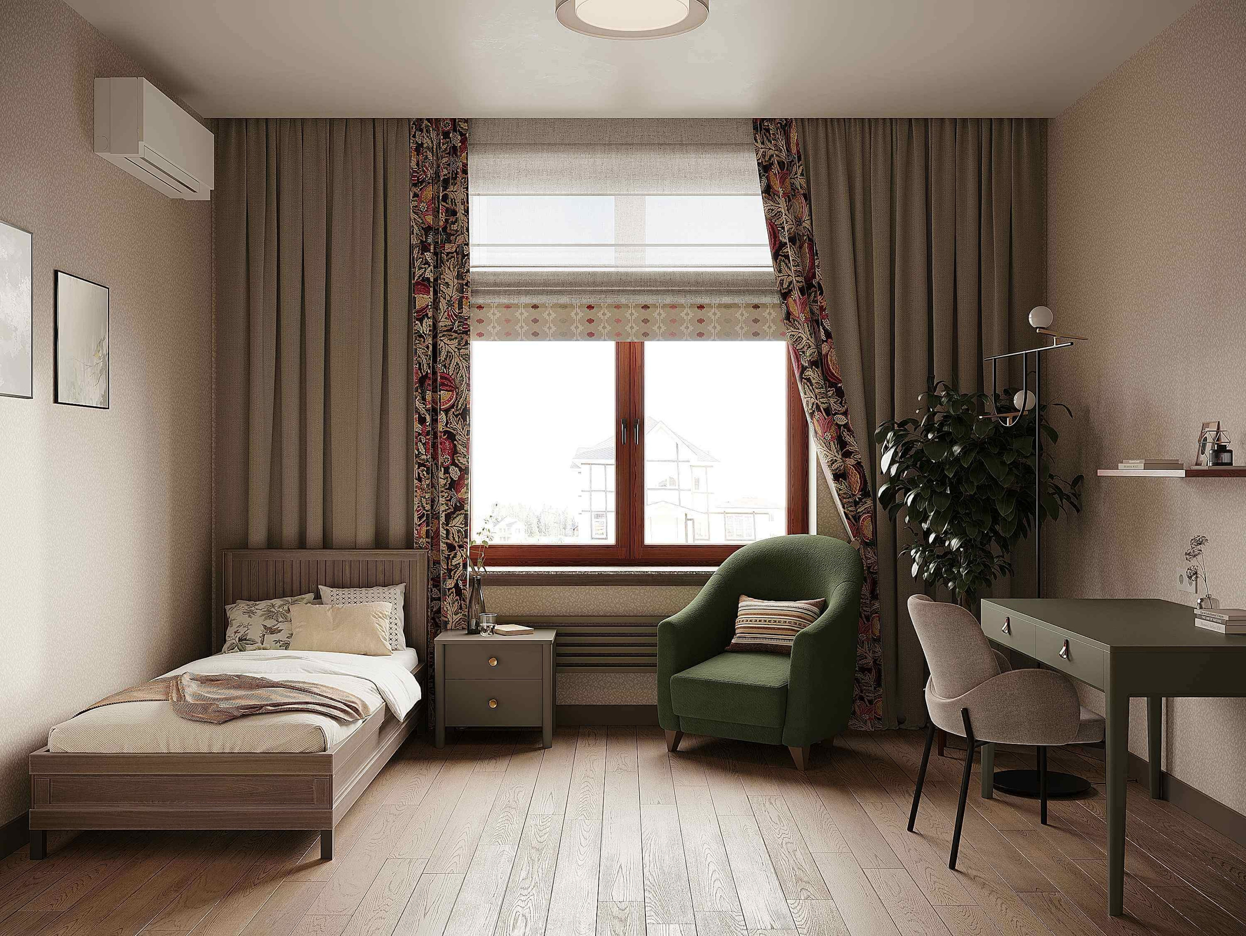 Дизайн интерьера большого дома в Самарской области. Студия дизайна интерьера «Строчка» | Москва, Санкт-Петербург, Самара, Казань, Тольятти, Ульяновск и другие города России