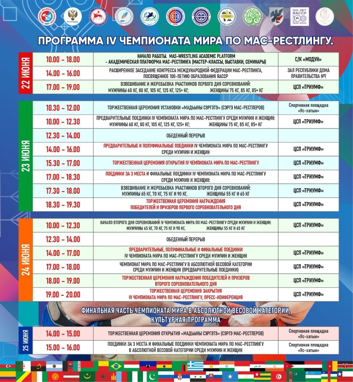 IV Чемпионат мира по мас-рестлингу. Студия «Мой Спорт!» — все о спорте в Якутии