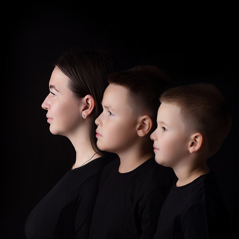 Семейная фотосессия в Самаре. Фотограф новорожденных в Самаре Марья Андерсен