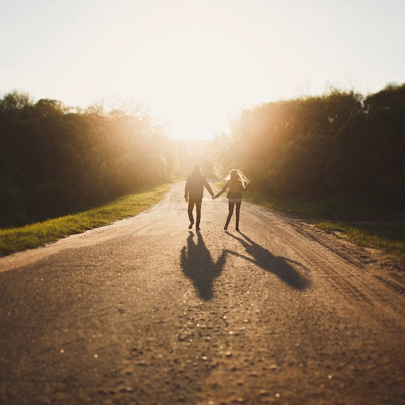 фотосессия на закате недалеко от города Витебск