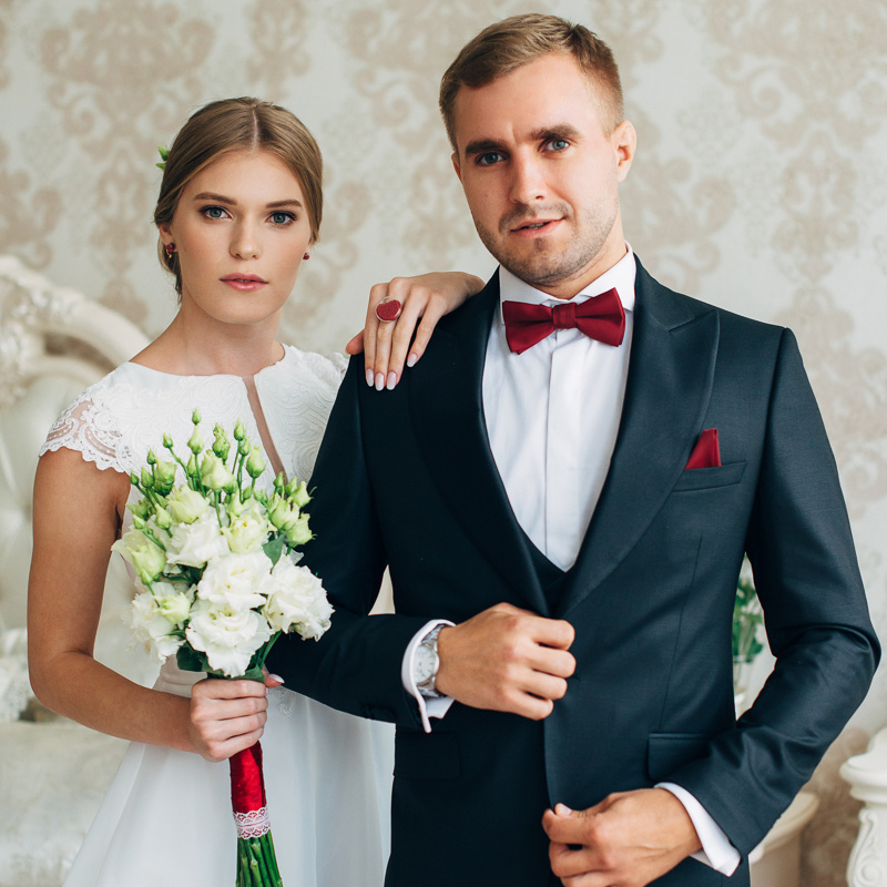 Свадебная фотосессия в студии