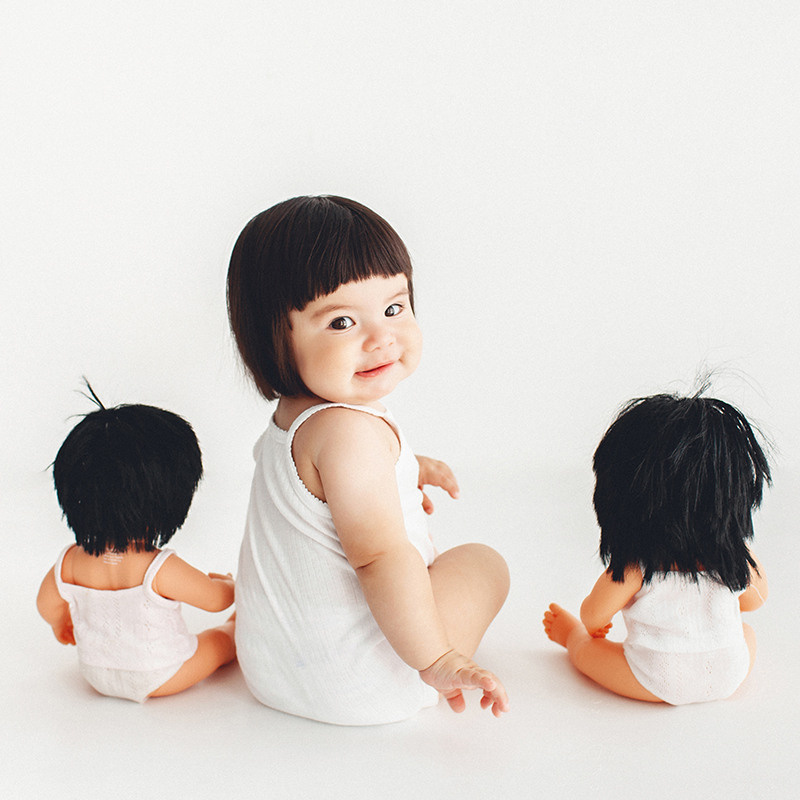 Моя маленькая муза с черными волосами. Детский фотограф в Самаре