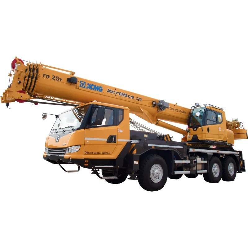 Каталог автокранов XCMG. Продажа надежной спецтехники от компании СТИ в г. Новосибирск