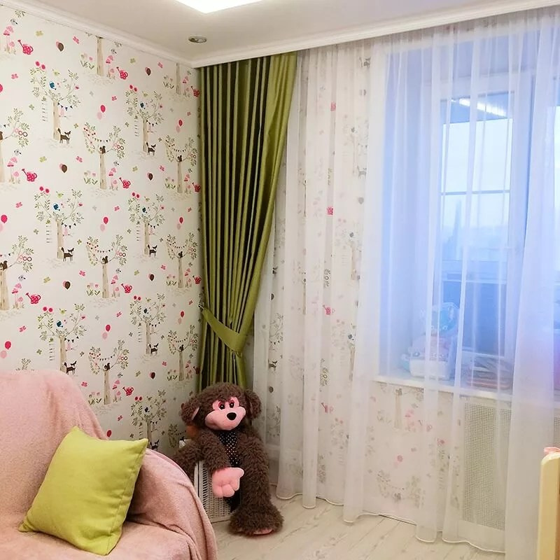 Шторы в детскую. Салон по пошиву штор на заказ по индивидуальным размерам