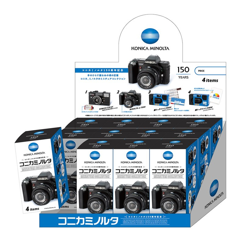 Капсульная игрушка в честь 150-летия Konica Minolta. Фотограф — видеограф в Москве Дмитрий Менделеев
