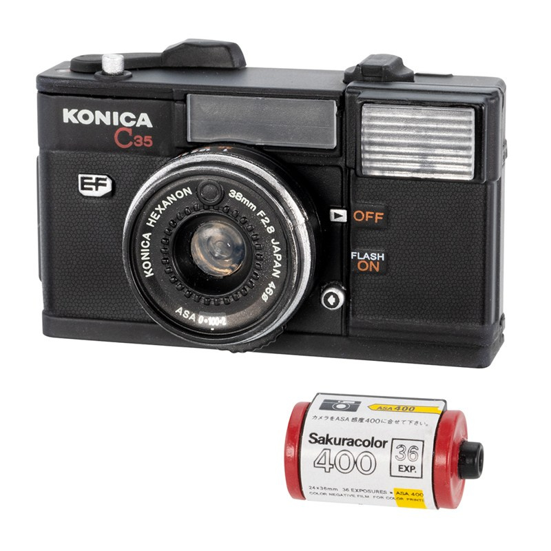 Капсульная игрушка в честь 150-летия Konica Minolta. Фотограф — видеограф в Москве Дмитрий Менделеев