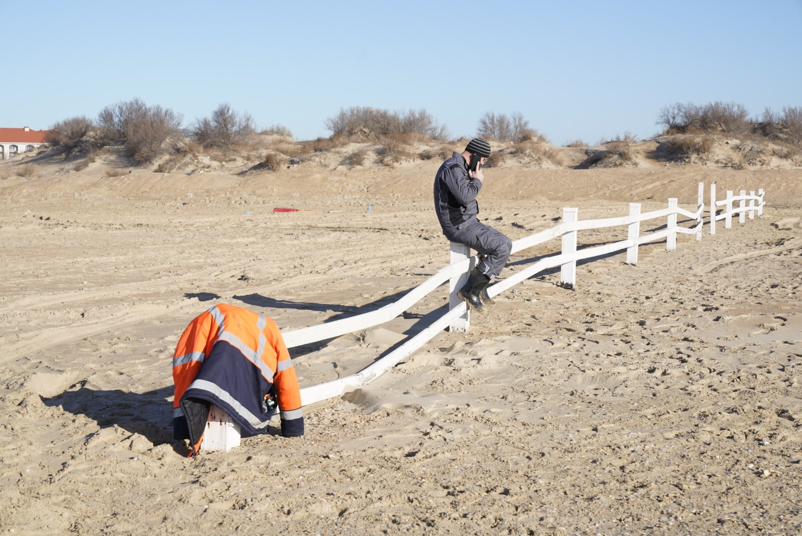 Выброс мазута в Анапе 2024. Povarov