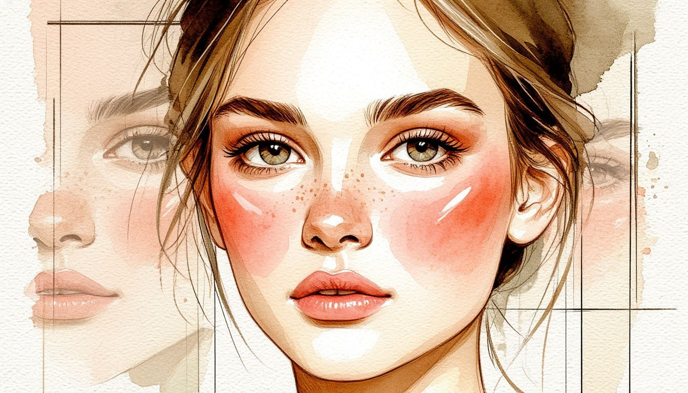 5 актуальных схем нанесения румян: часть 1. Школа для девочек во Владивостоке — Само Совершенство