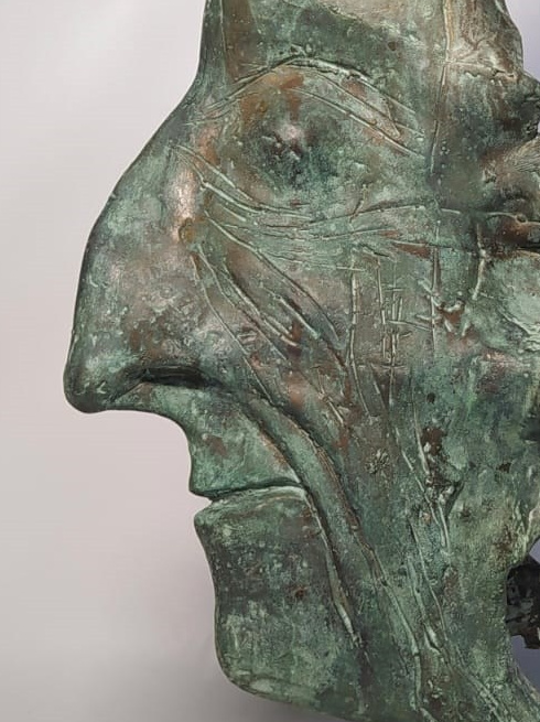 Юрий Шикин скульптура «Кусто». Декор для дома