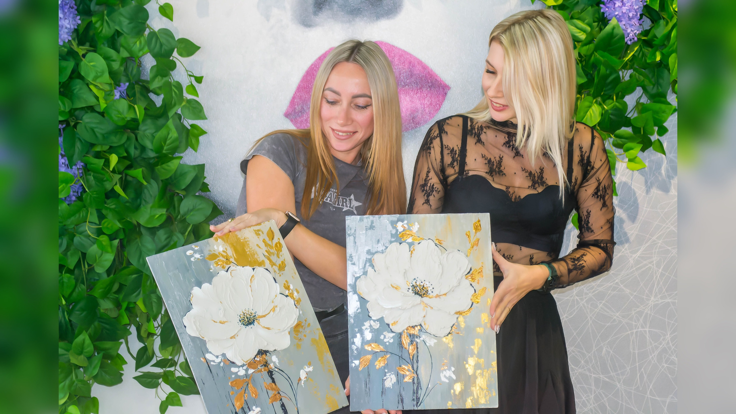 Арт-встреча «Танец красок». Художник Светлана Михайличенко. Картины ручной работы в наличии и под заказ