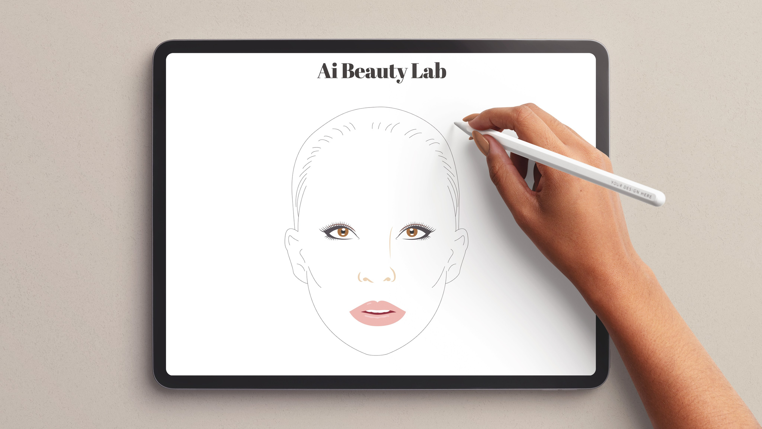 Разработка workbook для Ai beauty lab. Студия графического дизайна Валерии Кадыровой