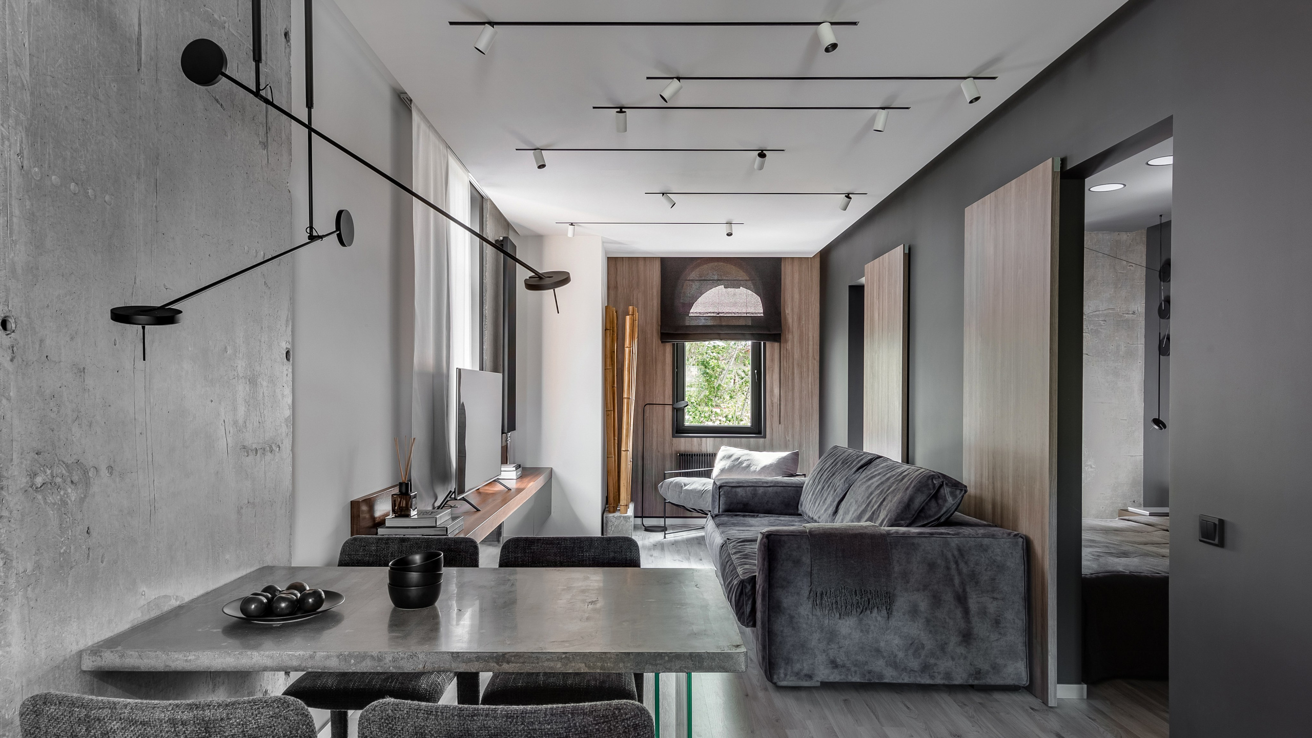 DK_CH_Flat — Bachelor apartment in Saratov Russia designed by QUADRUM STUDIO