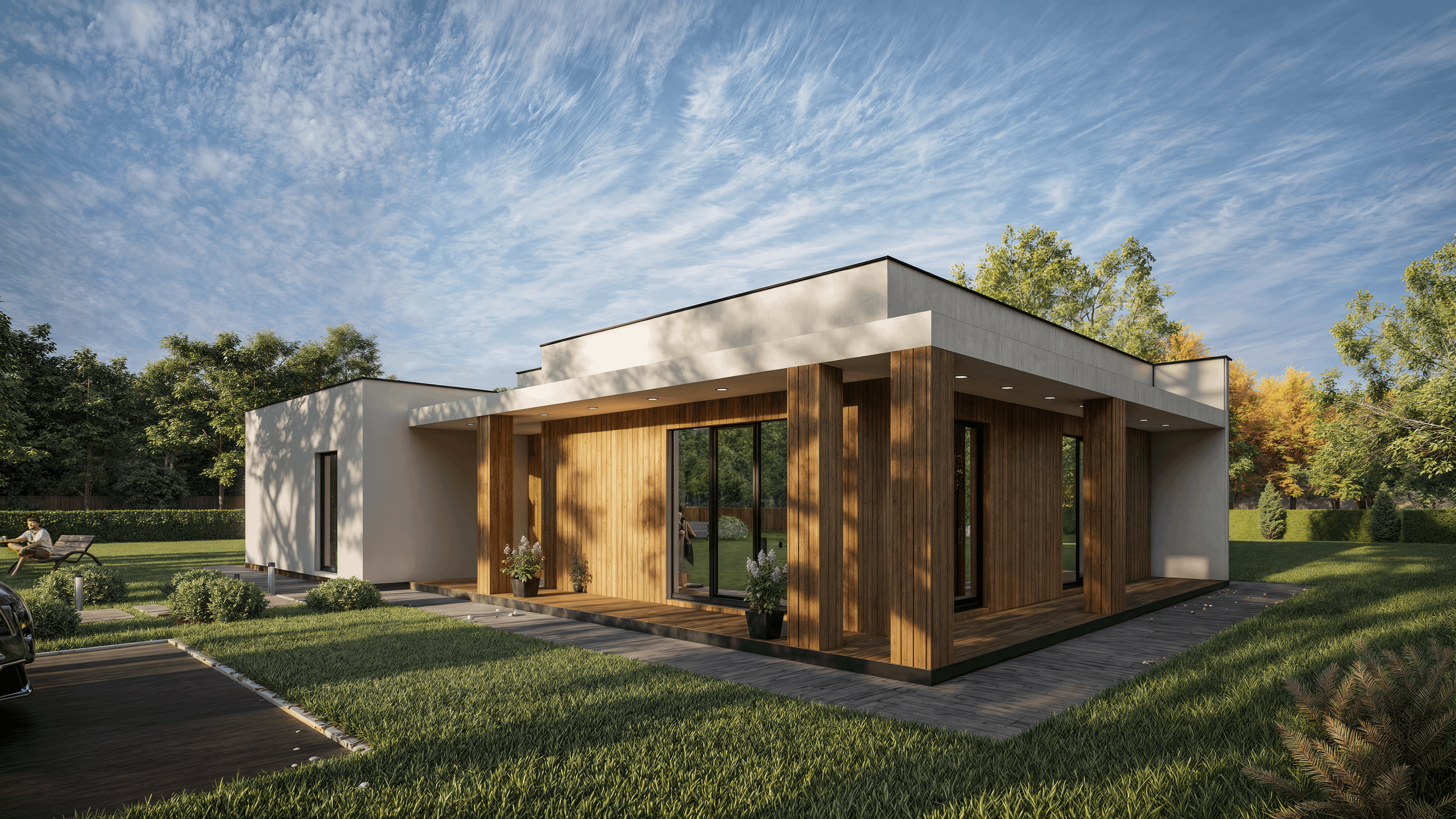 Проект домокомплекта серии Калифорния для быстрой сборки под ключ