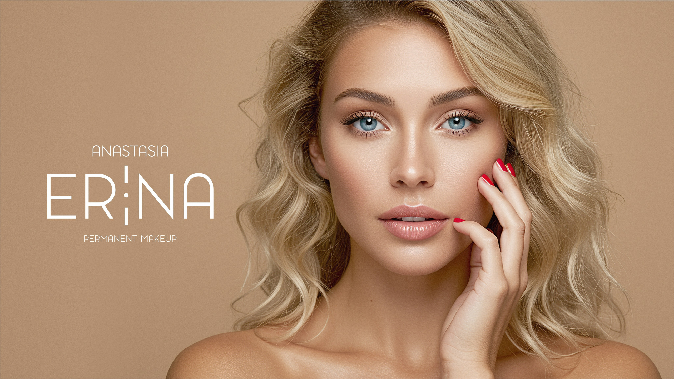 Разработка коммерческого предложения для школы перманентного макияжа Анастасии Ериной. Студия графического дизайна Валерии Кадыровой