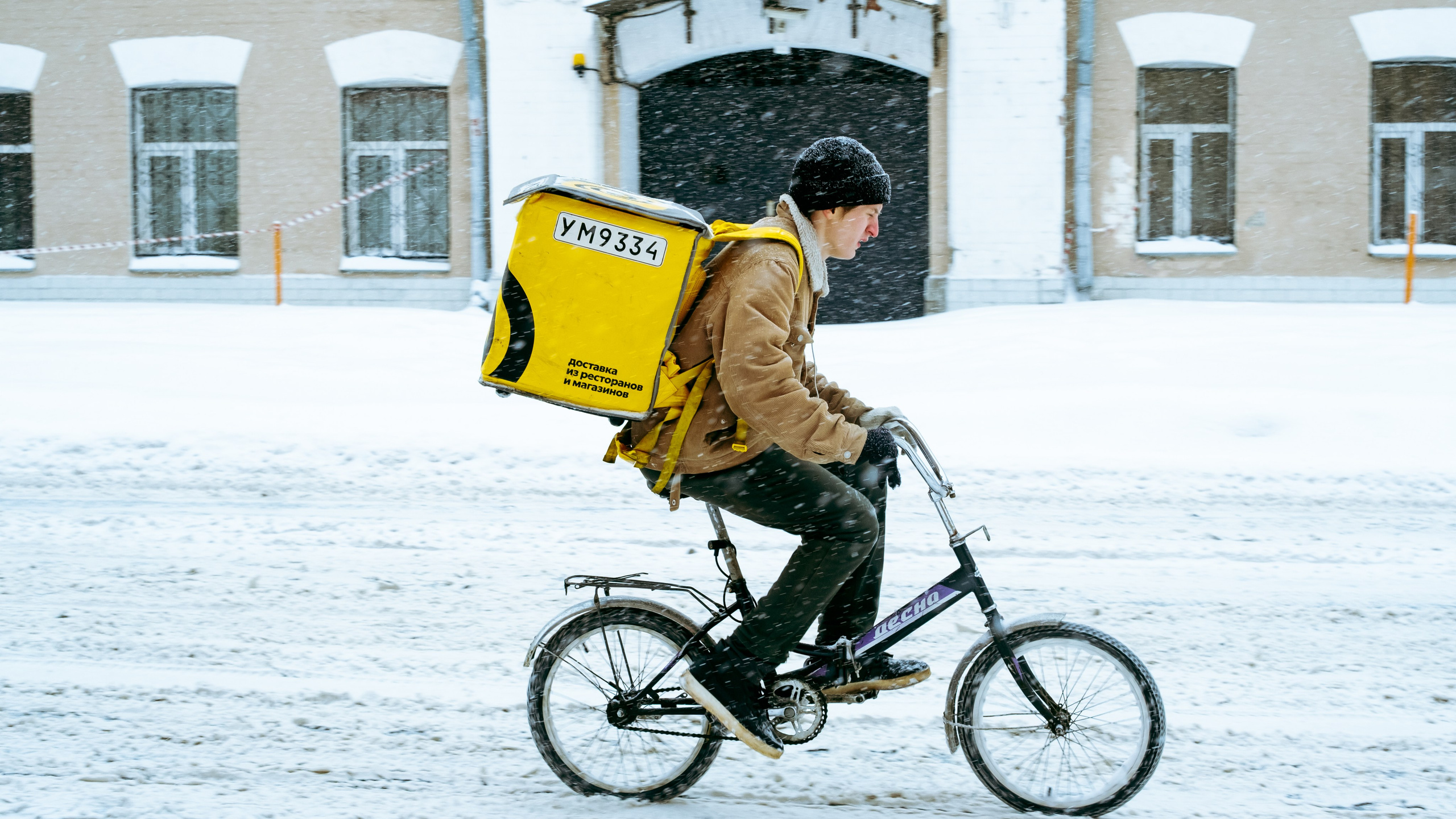 Снежная Москва. Репортажный фотограф в Москве Аида Исламова