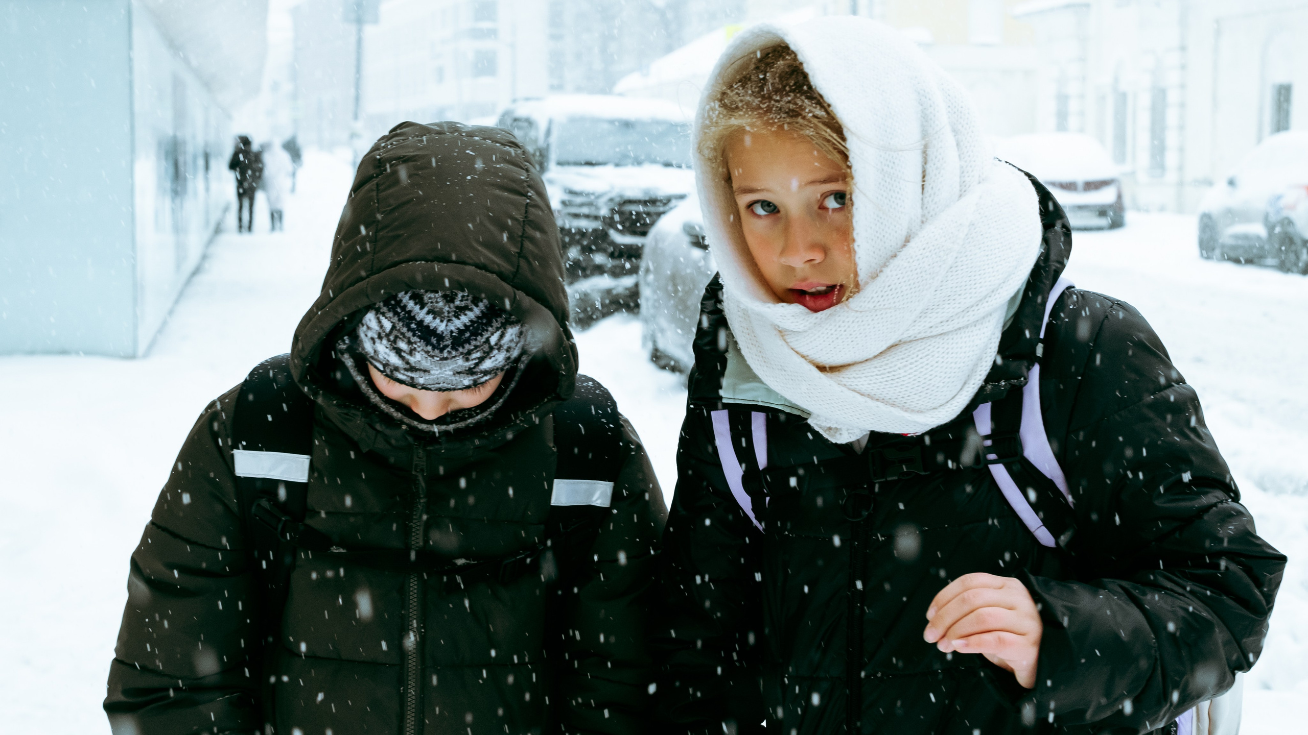 Снежная Москва. Репортажный фотограф в Москве Аида Исламова