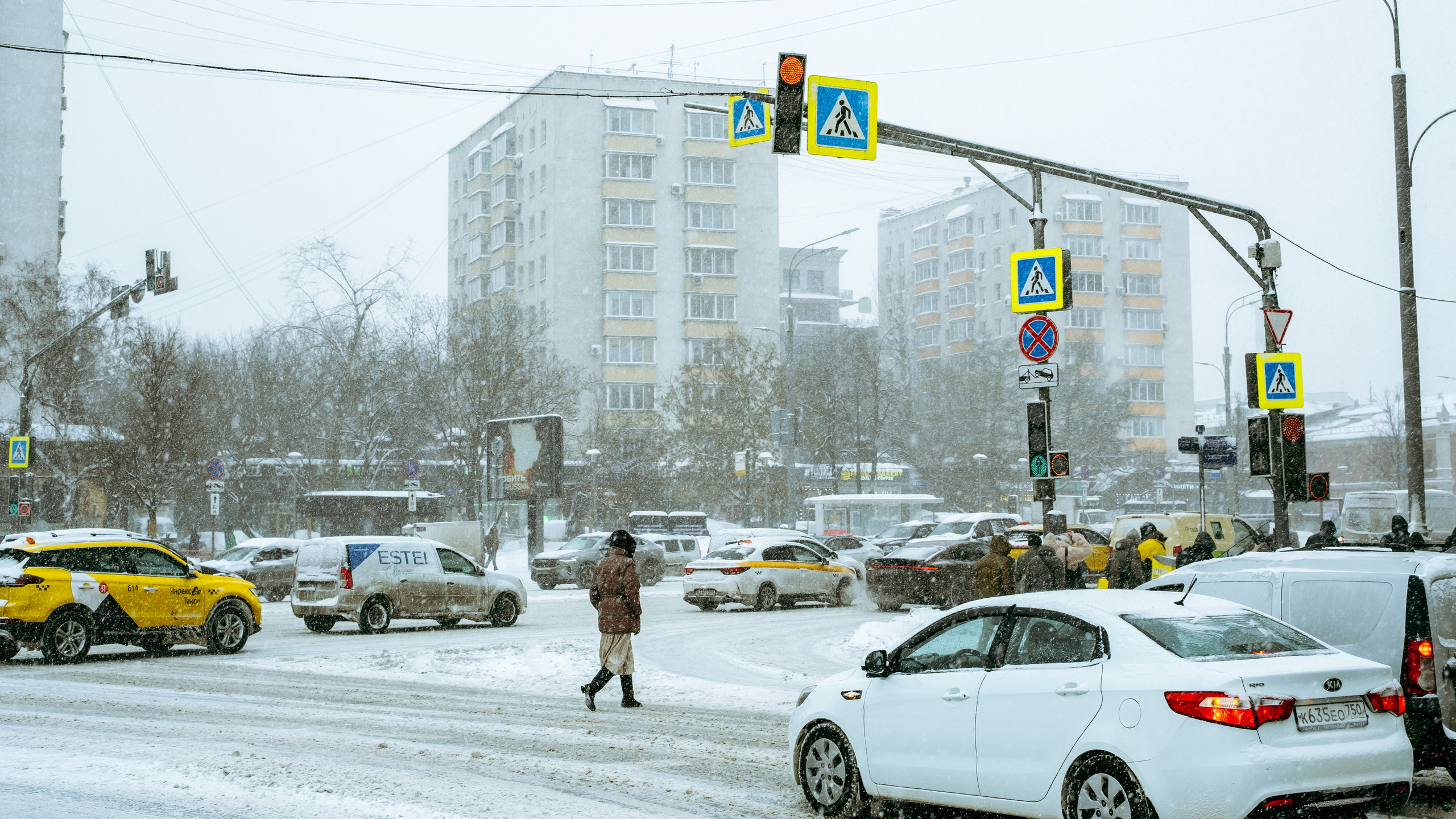 Снежная Москва. Репортажный фотограф в Москве Аида Исламова