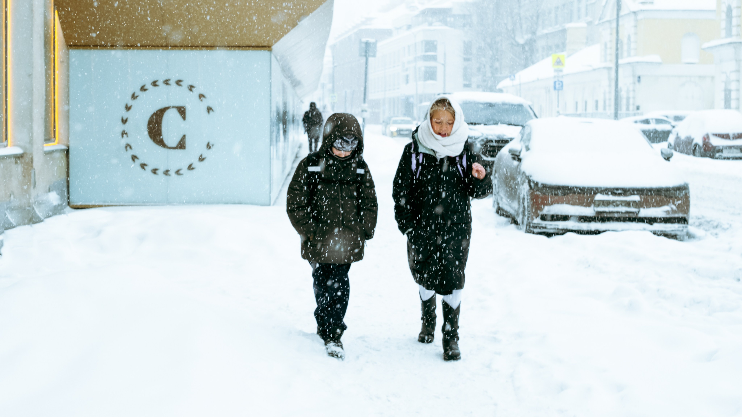 Снежная Москва. Репортажный фотограф в Москве Аида Исламова