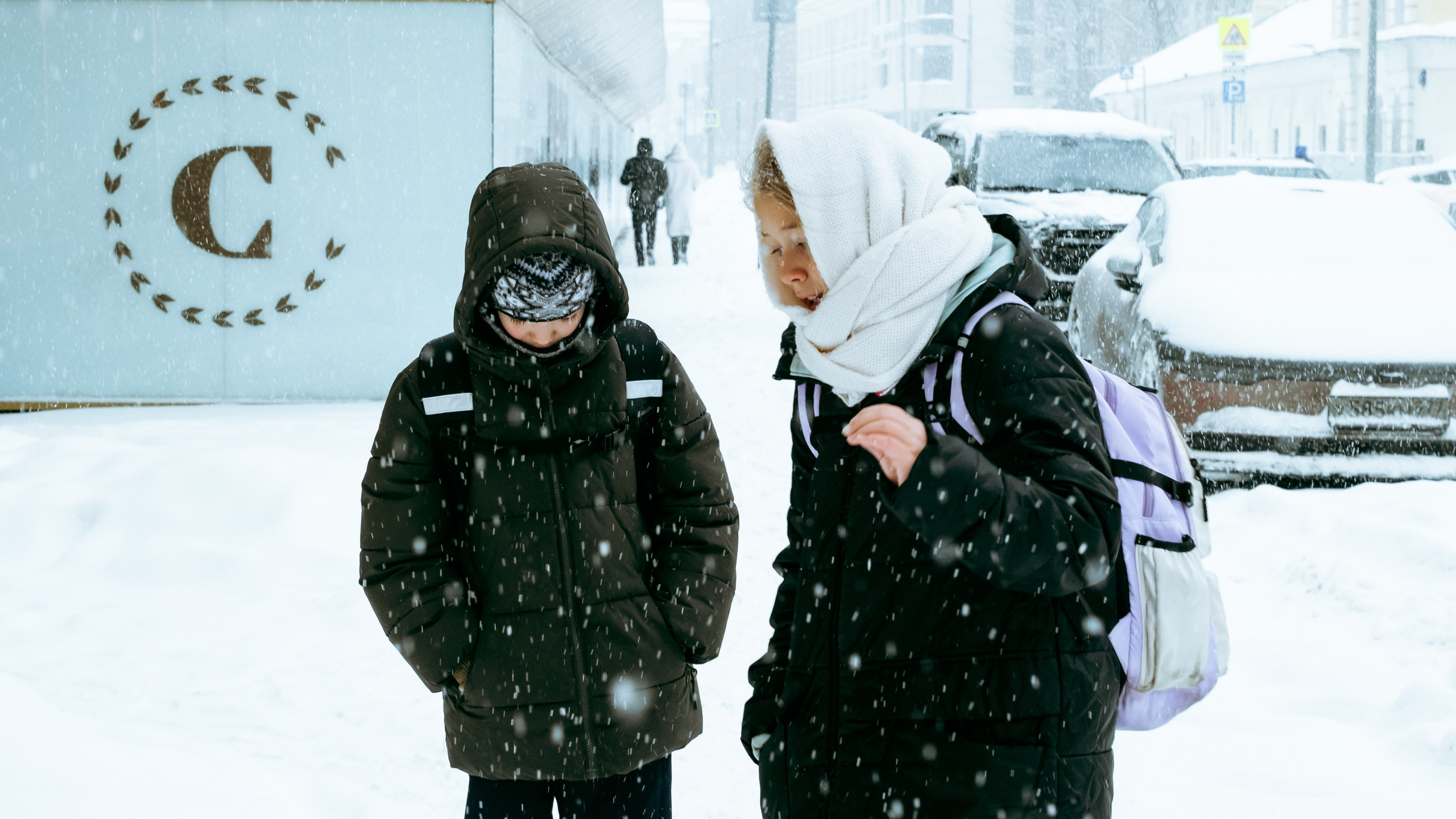 Снежная Москва. Репортажный фотограф в Москве Аида Исламова