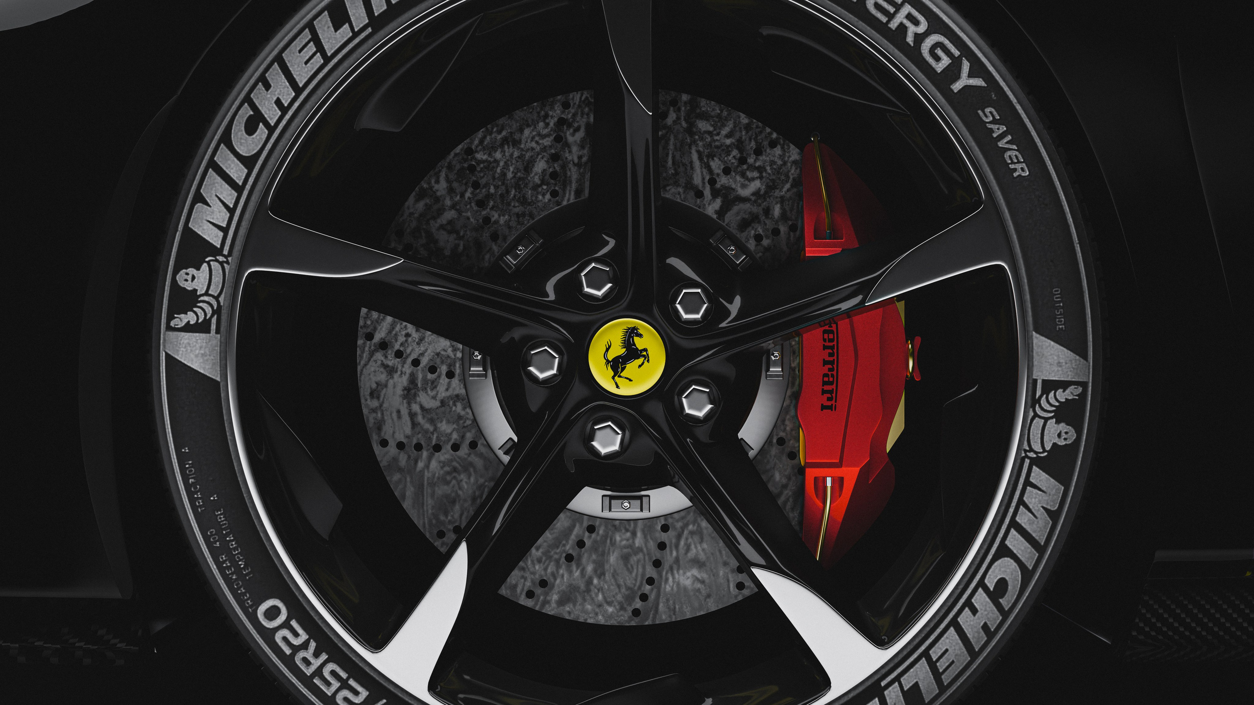 FerrariSF90. Архитектурная визуализация