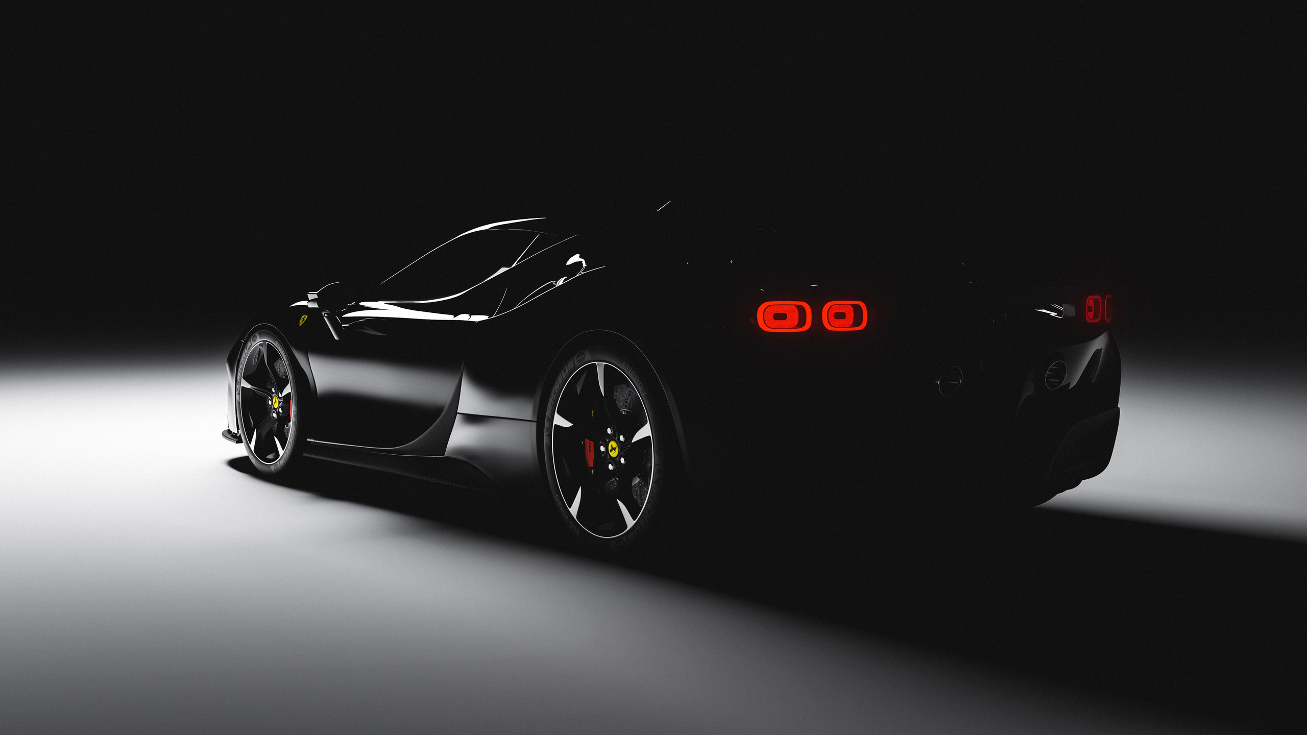 FerrariSF90. Архитектурная визуализация