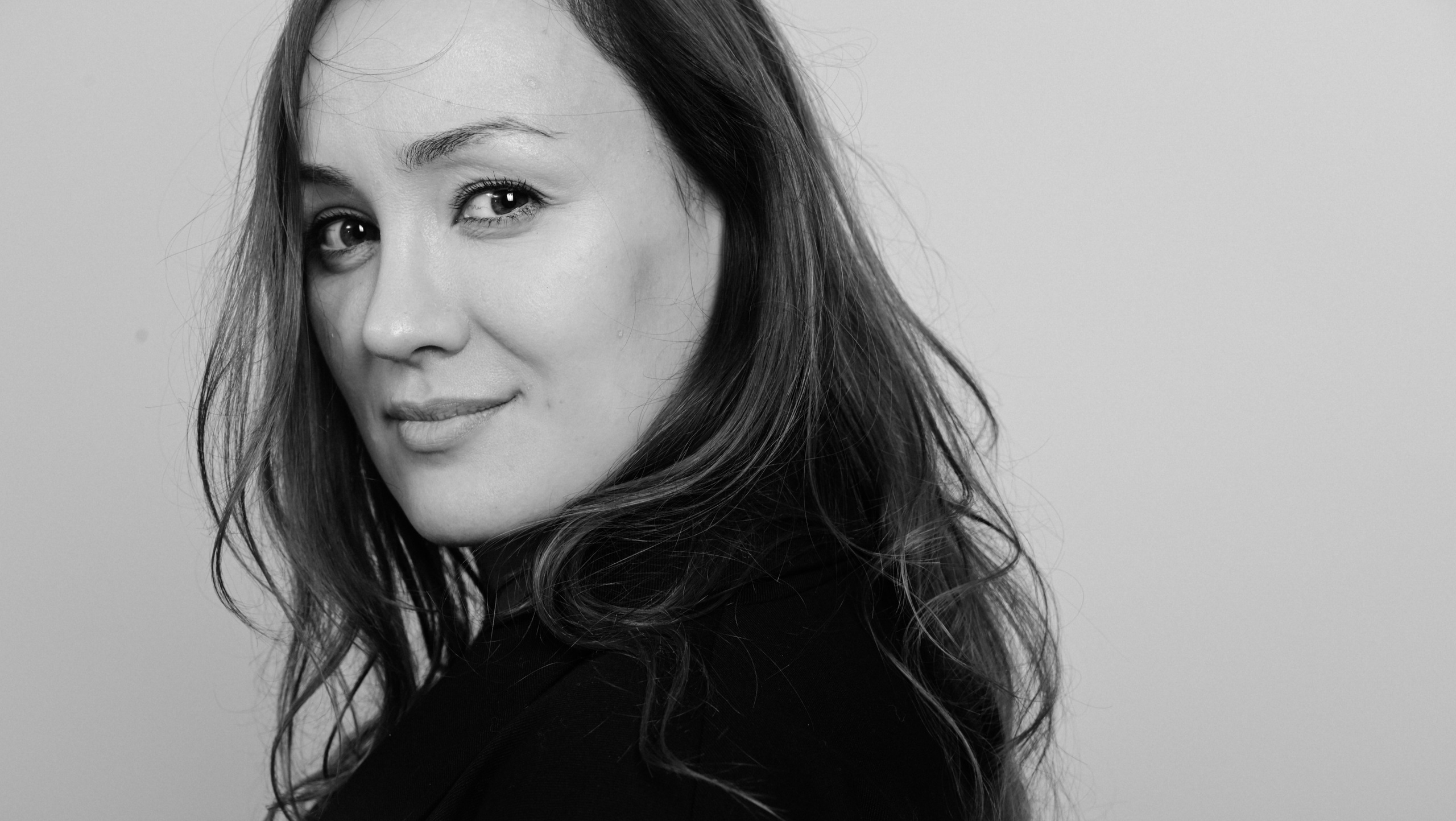 woman's headshot in studio in London