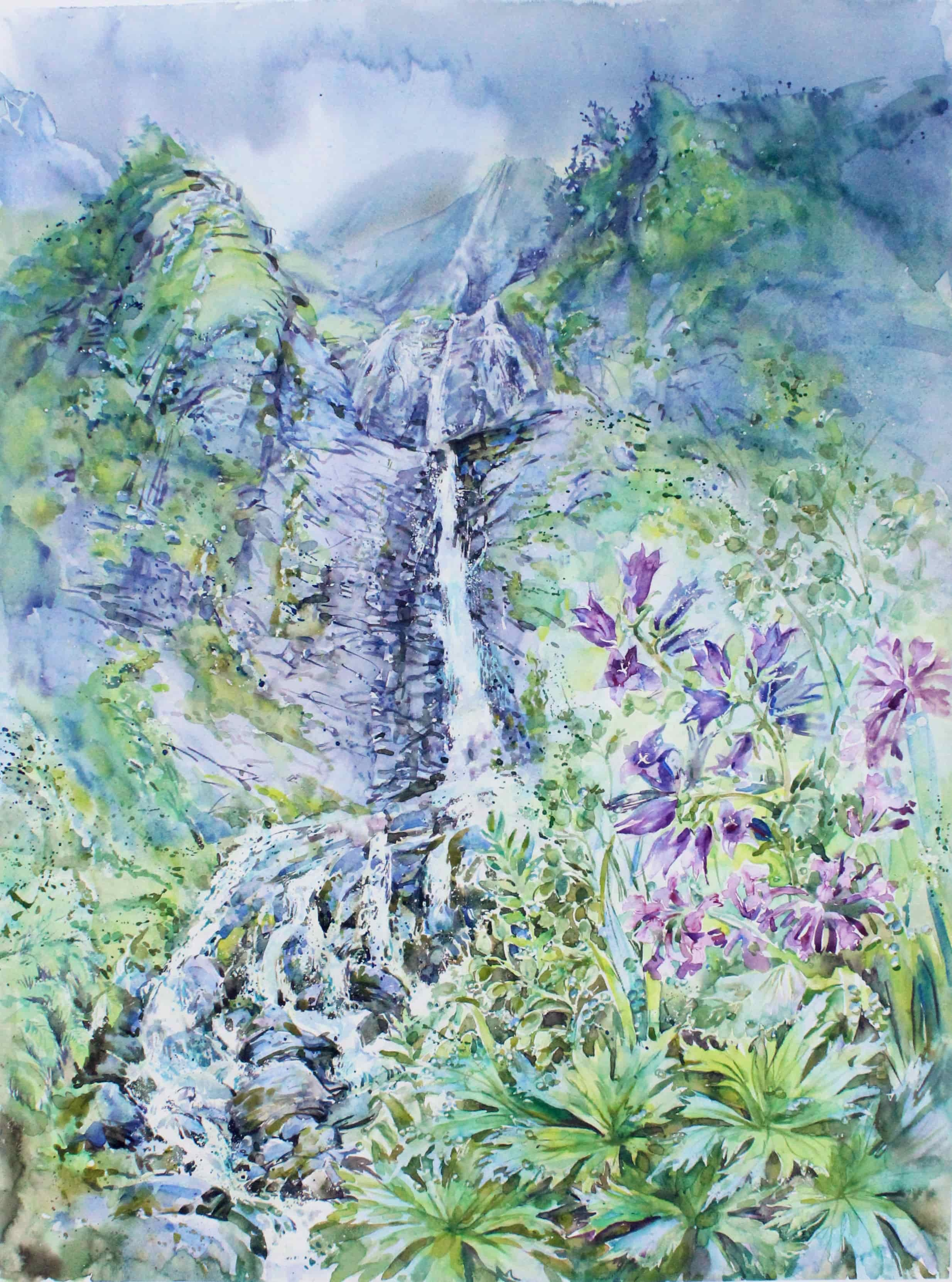 Пейзажи художника Галины Поплавской. Свет акварели Галины Поплавской