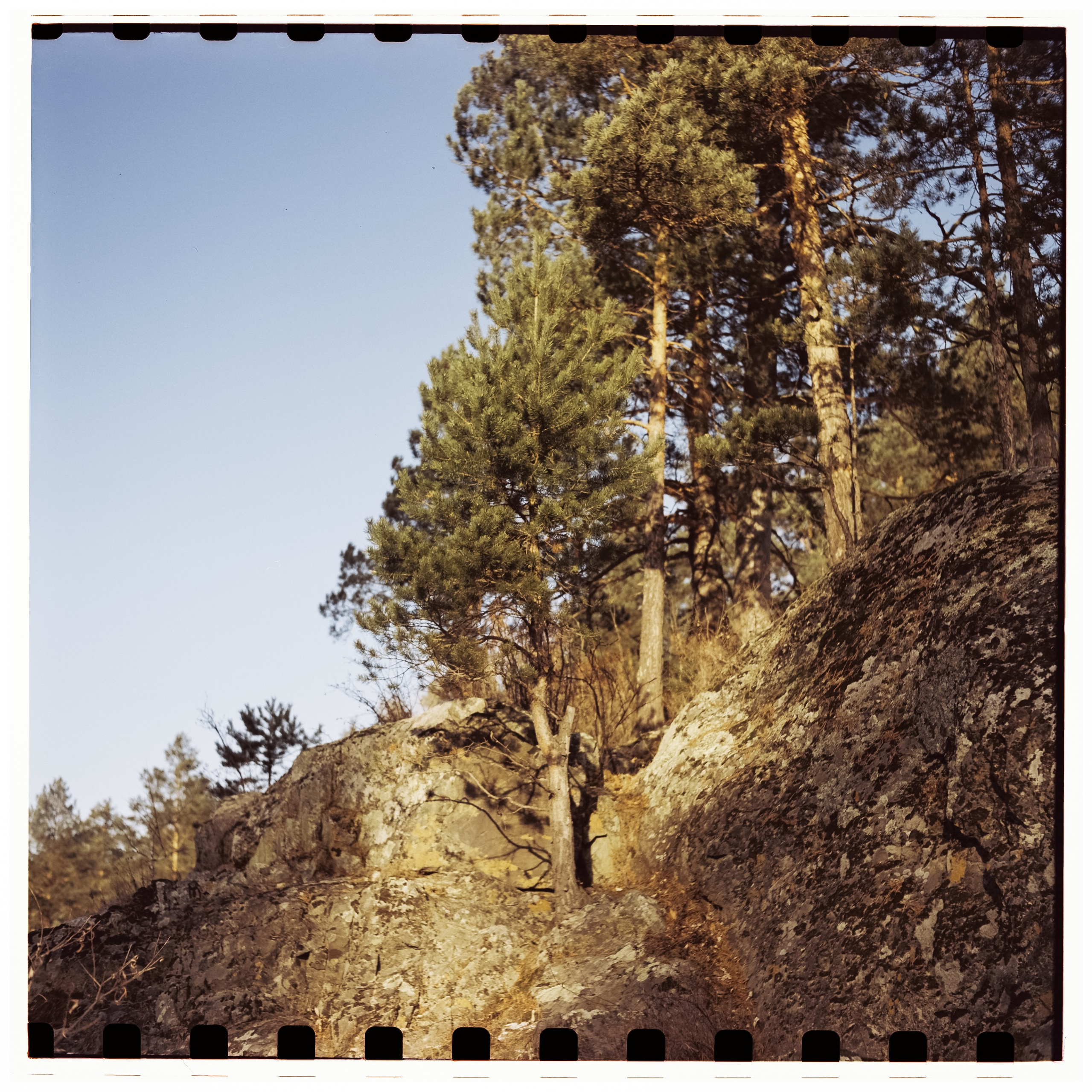 Путешествие на Алтай зимой: изумительные виды, снятые на фотопленку, ч