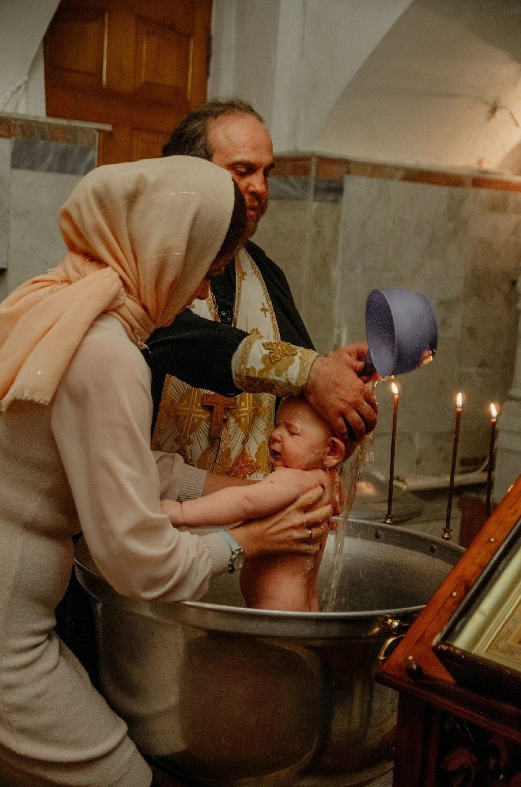 Подготовка к крещению. Детский-Семейный фотограф Пермь