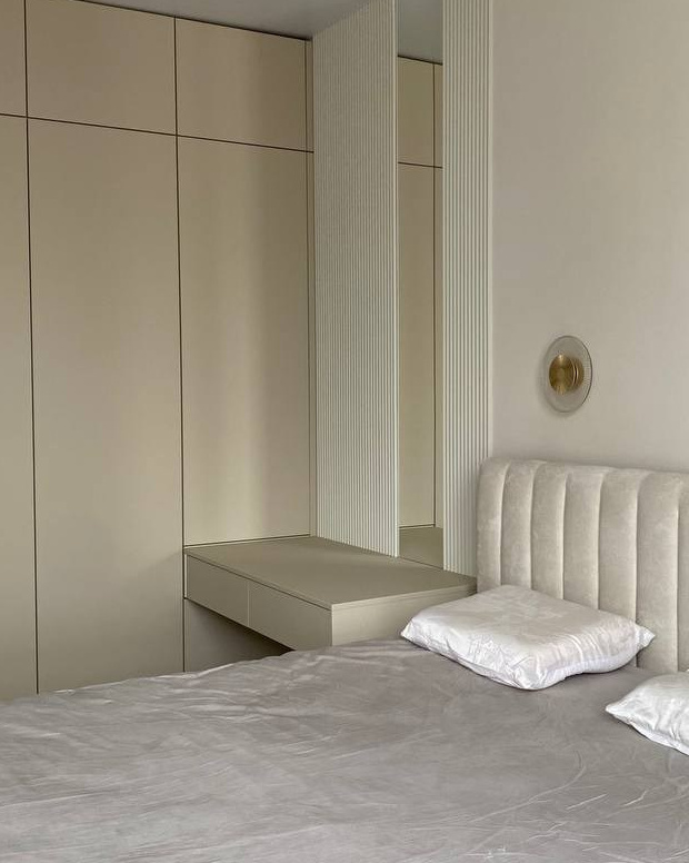 Реализация спальни. Дизайнер интерьера Кристина Дедова / Оренбург, Москва