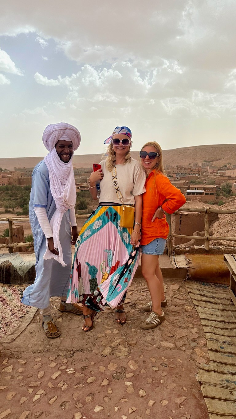 берберская деревня Айн-Бен-Хадду Марокко глиняная архитектура