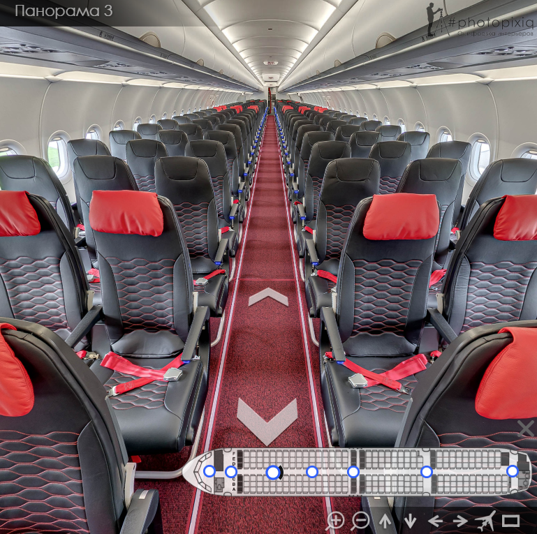 Виртуальные туры по самолётам и вертолётам. Интерьерная съёмка и виртуальные туры — Интерьерный фотограф Кузнецов Сергей (photopixiq)