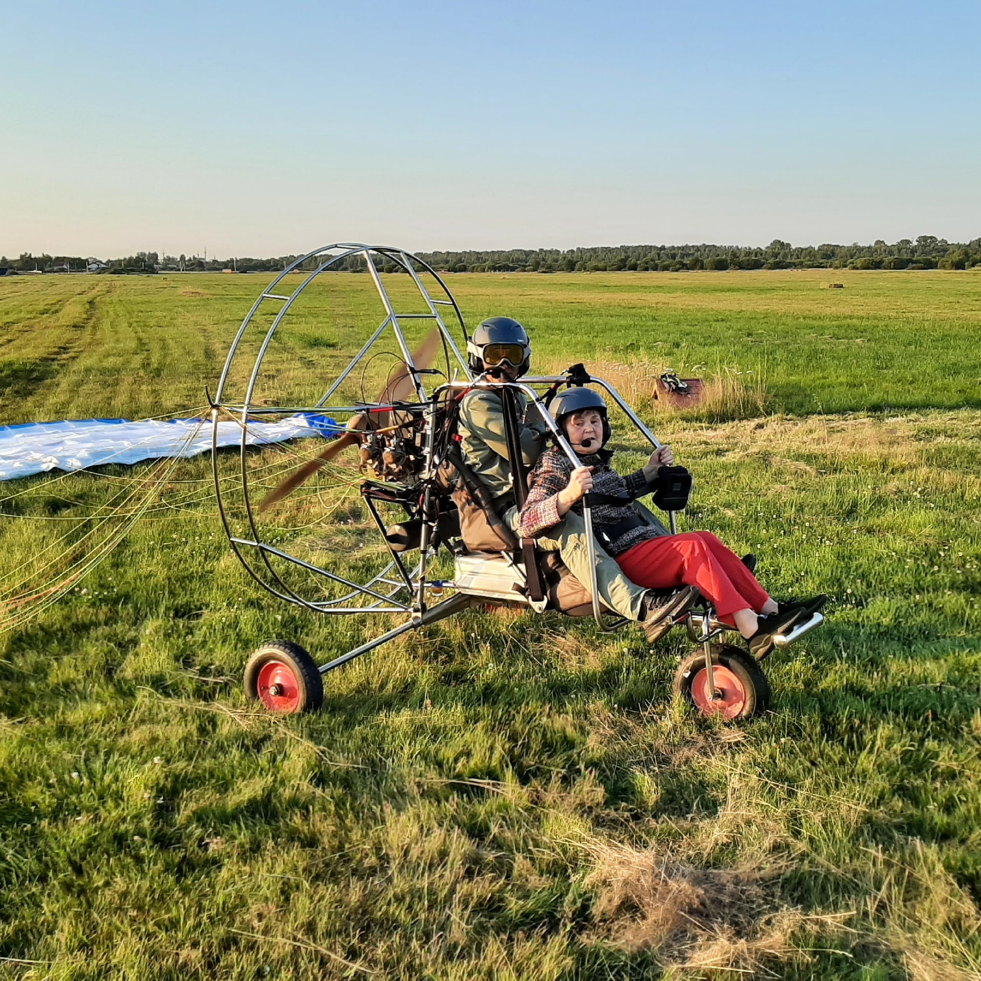 Полеты на параплане в Ярославле