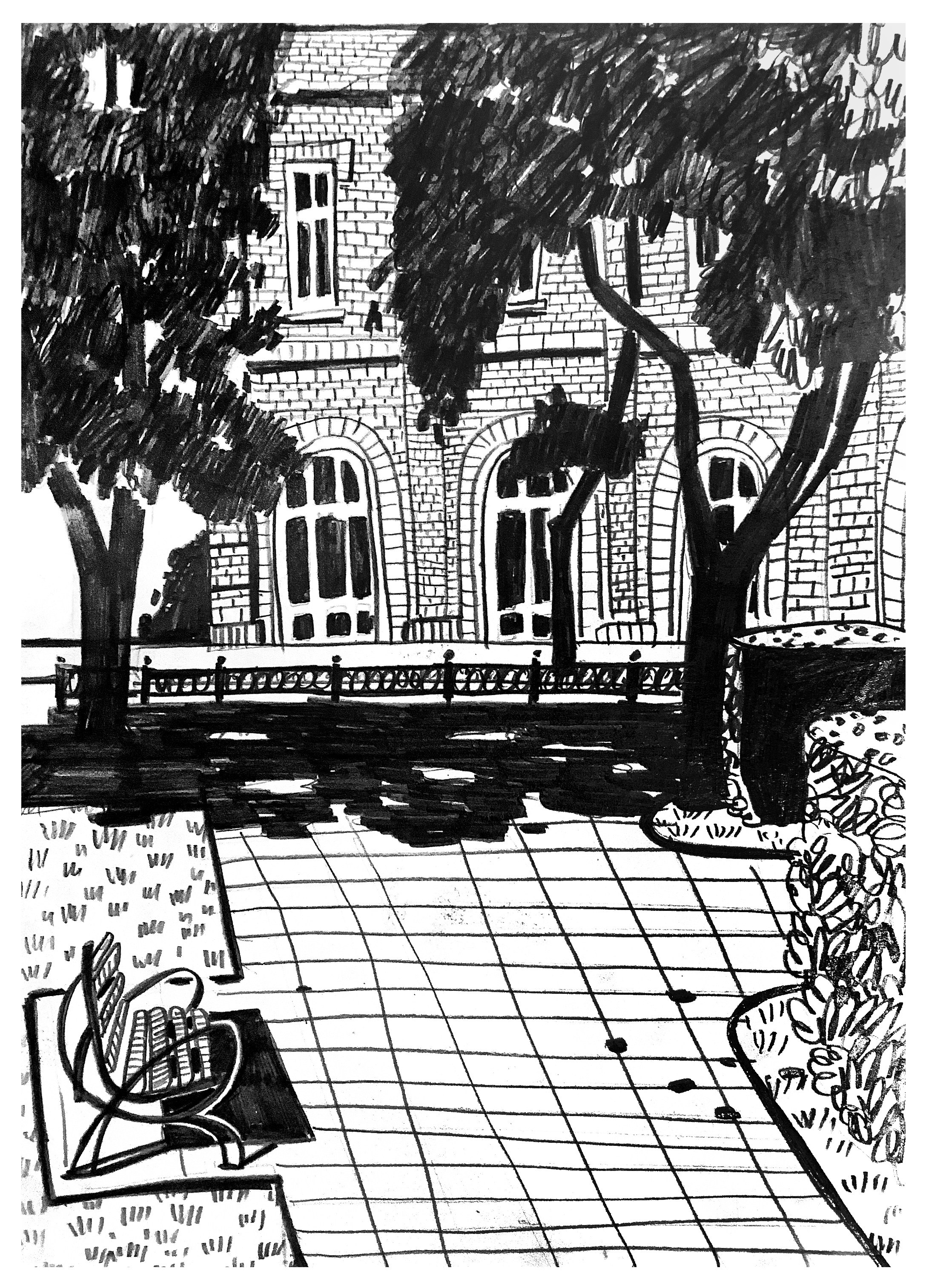 Этюды ЦЭВ. Художник Рыбак Николай