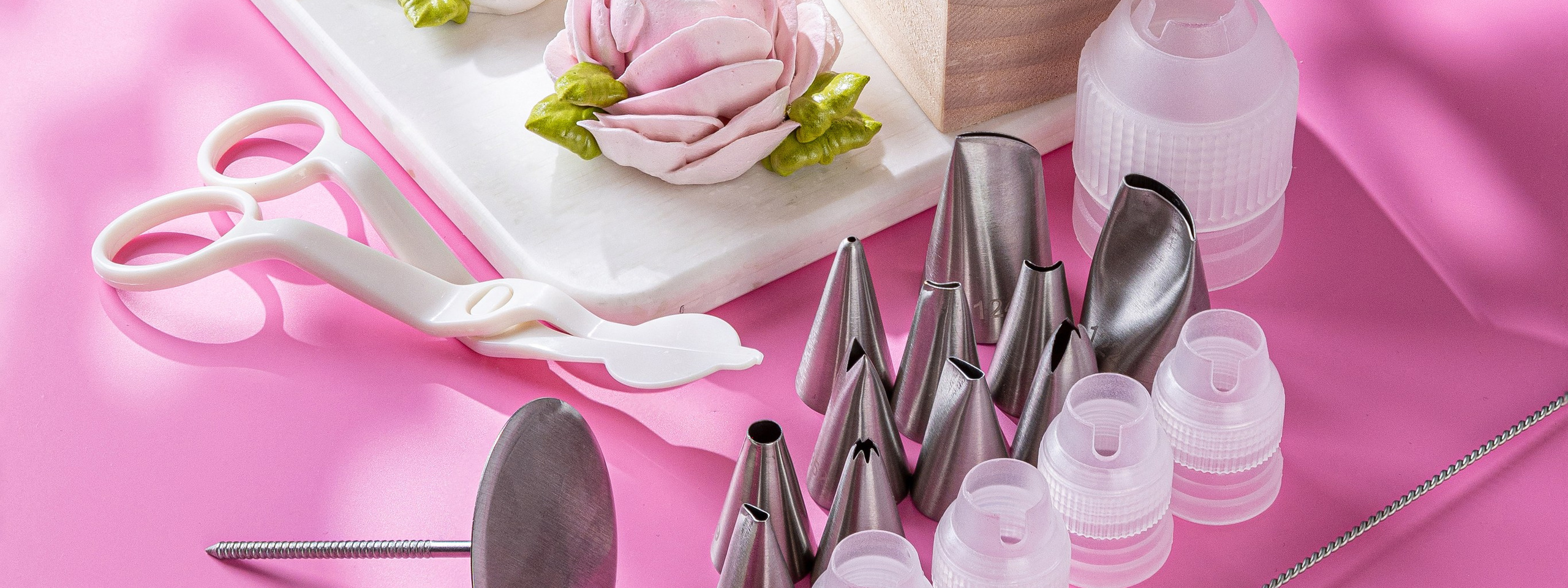 Набор насадок для кремовой и зефирной флористики