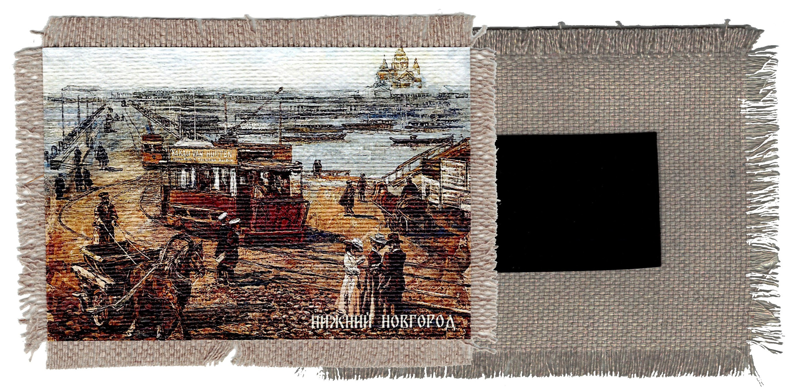 Магниты на холсте. Художник Марина Новосельская