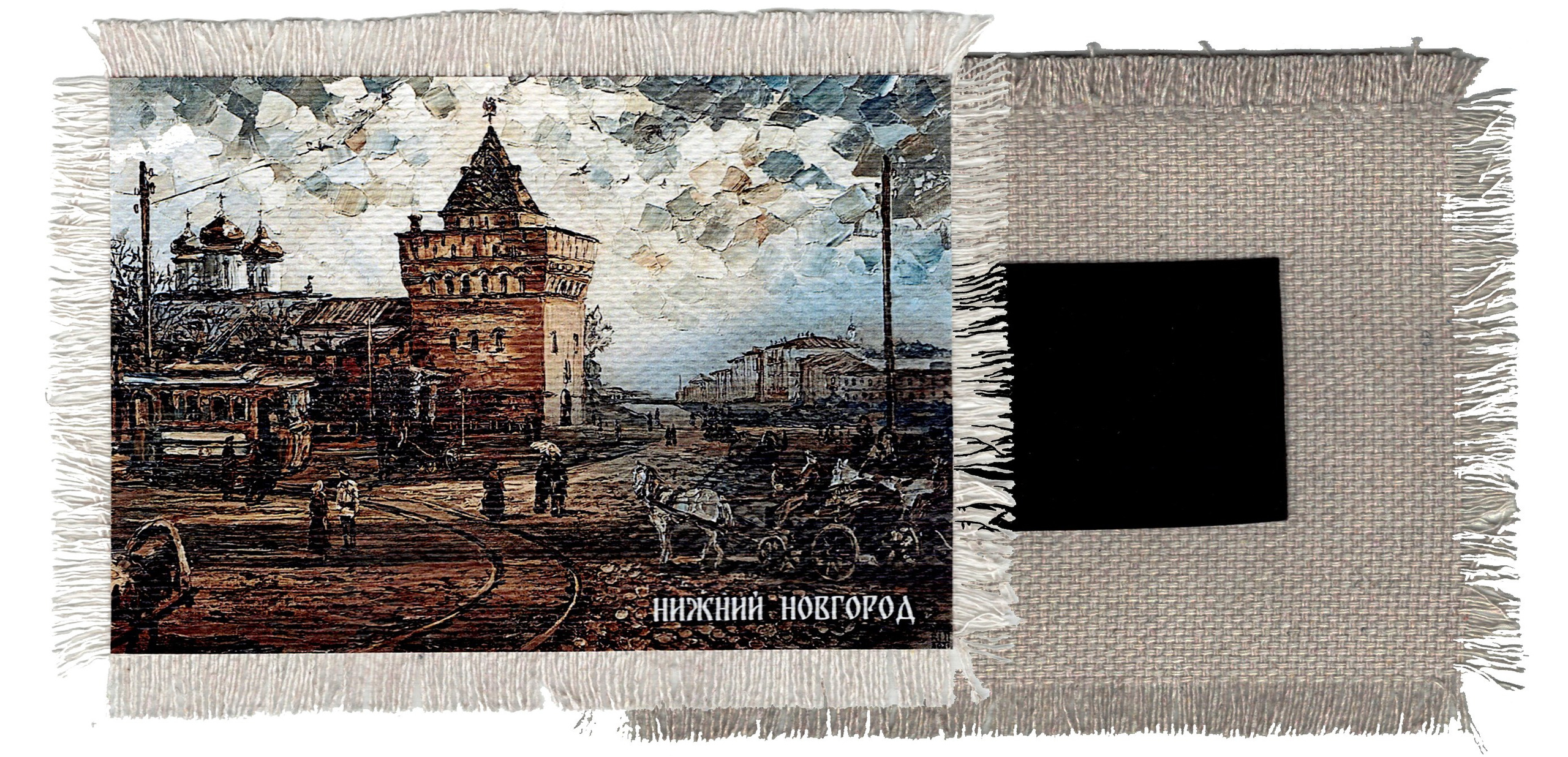 Магниты на холсте. Художник Марина Новосельская