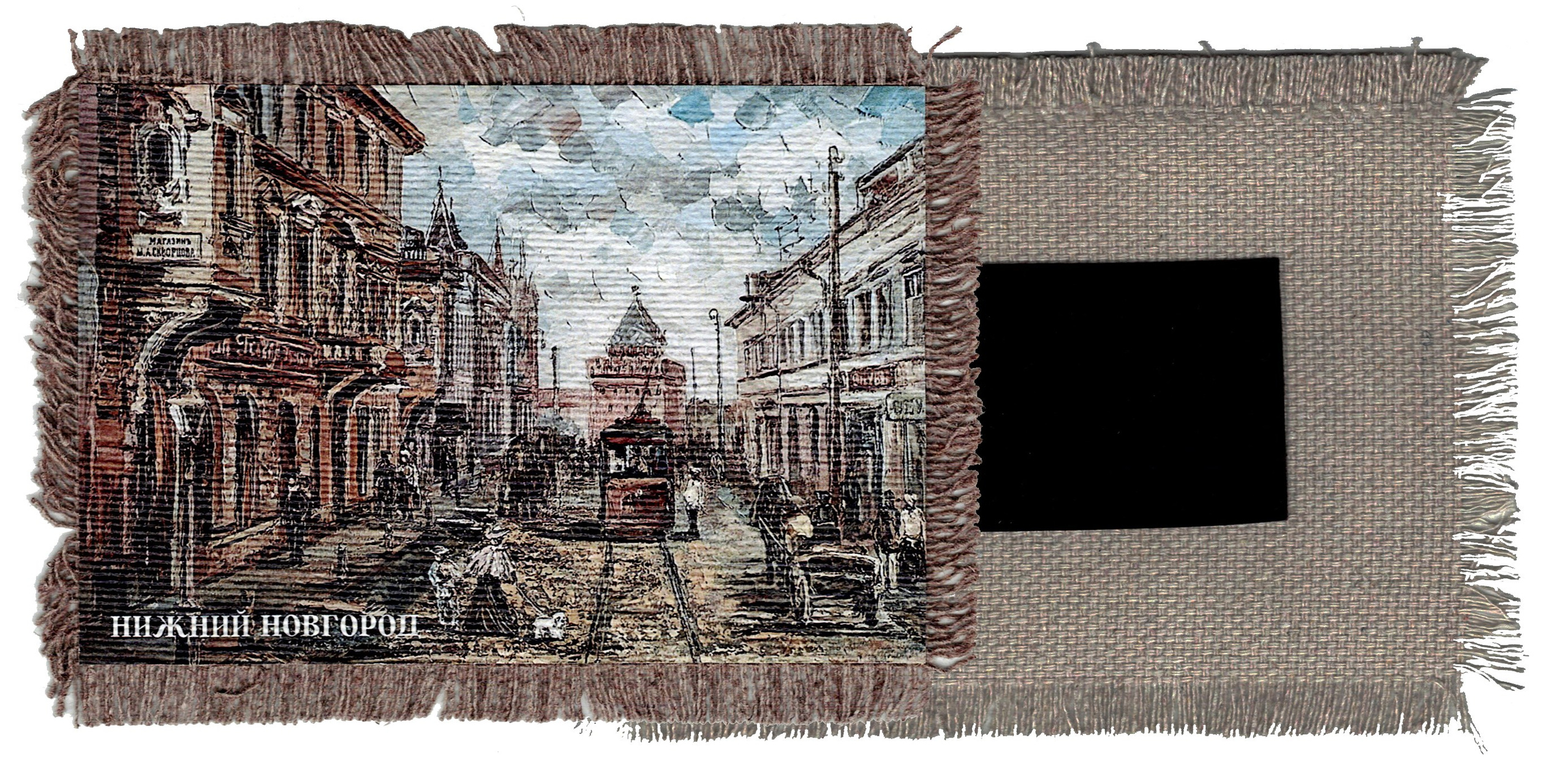 Магниты на холсте. Художник Марина Новосельская