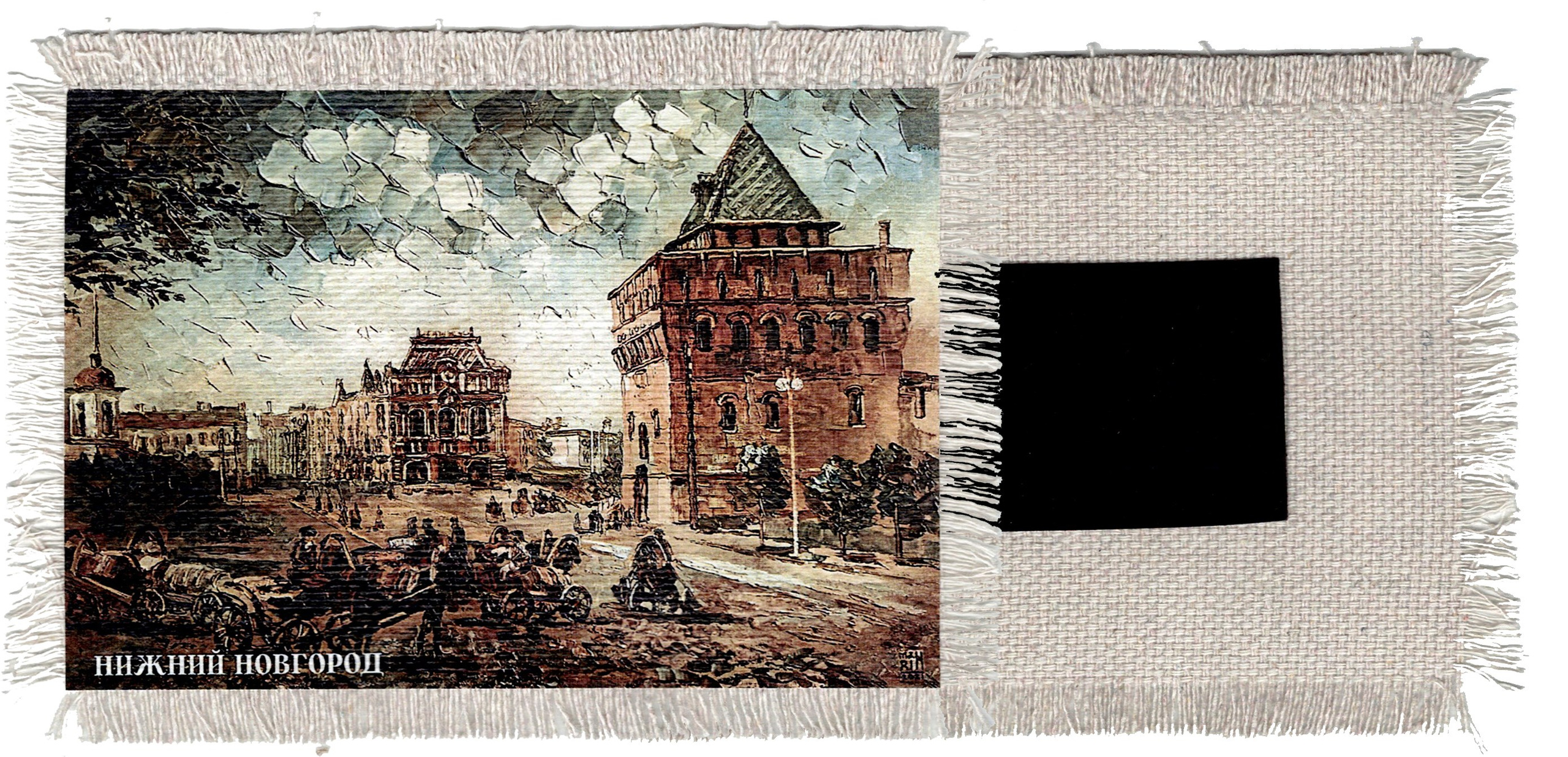 Магниты на холсте. Художник Марина Новосельская