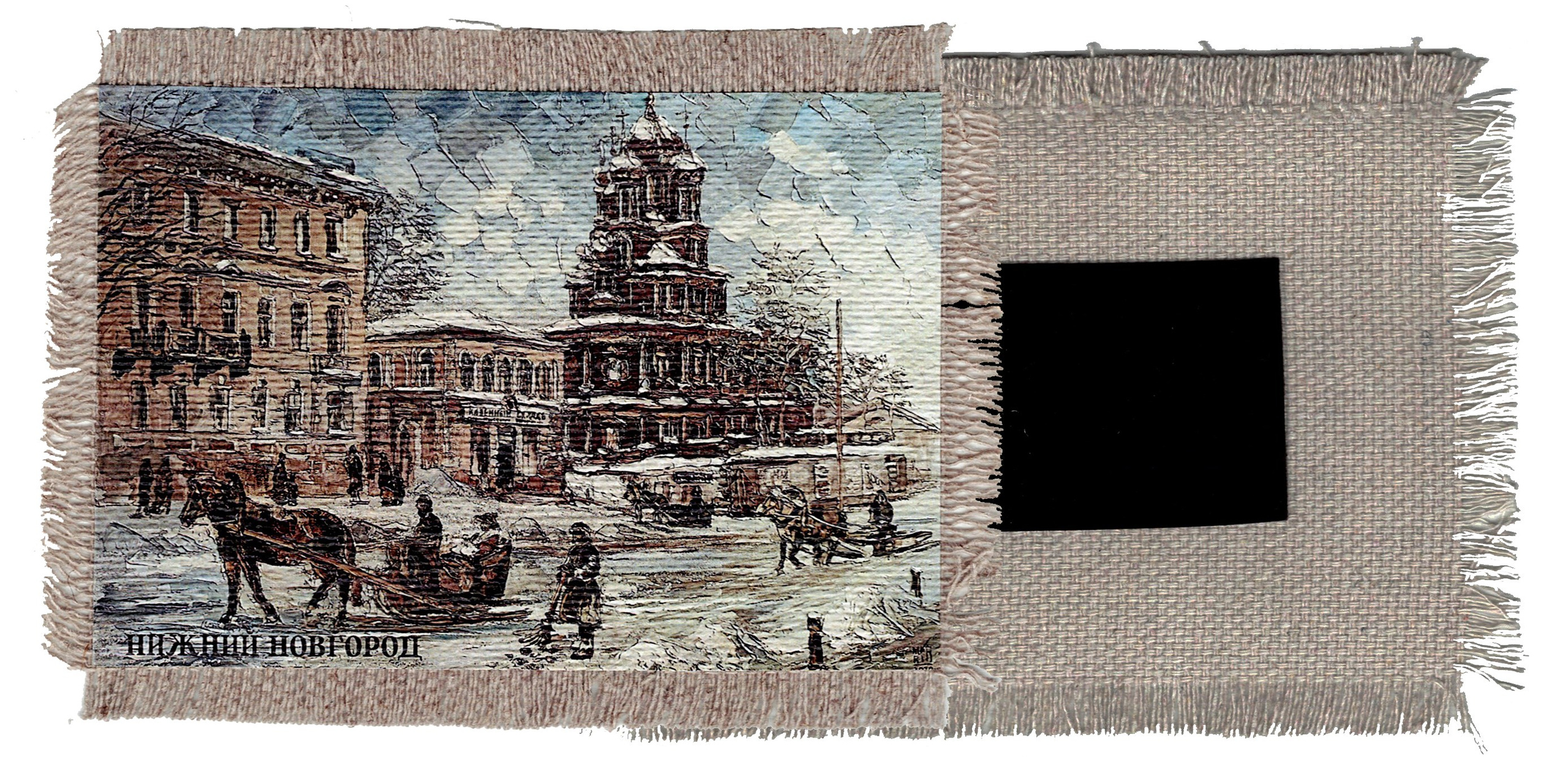 Магниты на холсте. Художник Марина Новосельская