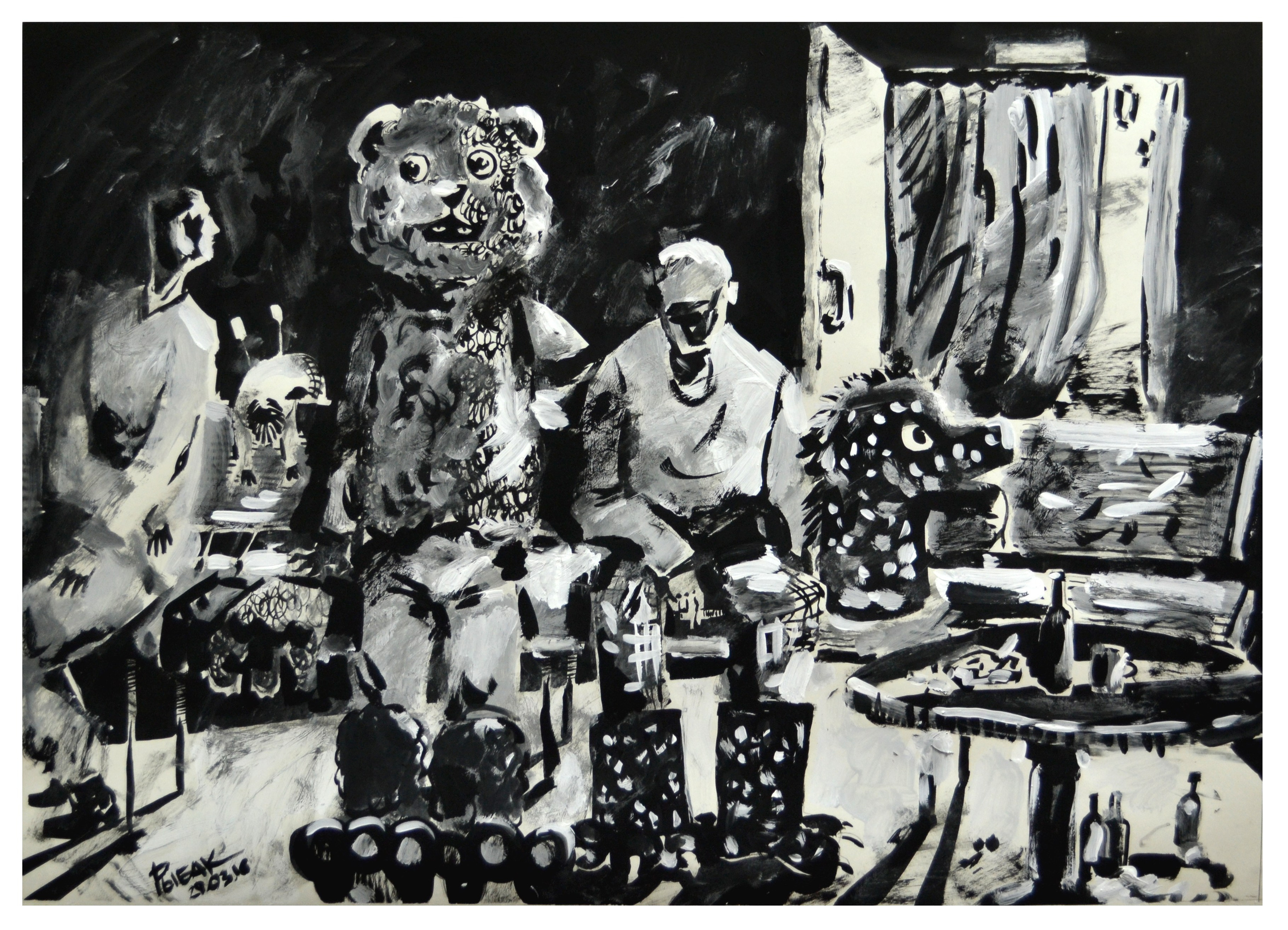 Графика 2016. Художник Рыбак Николай